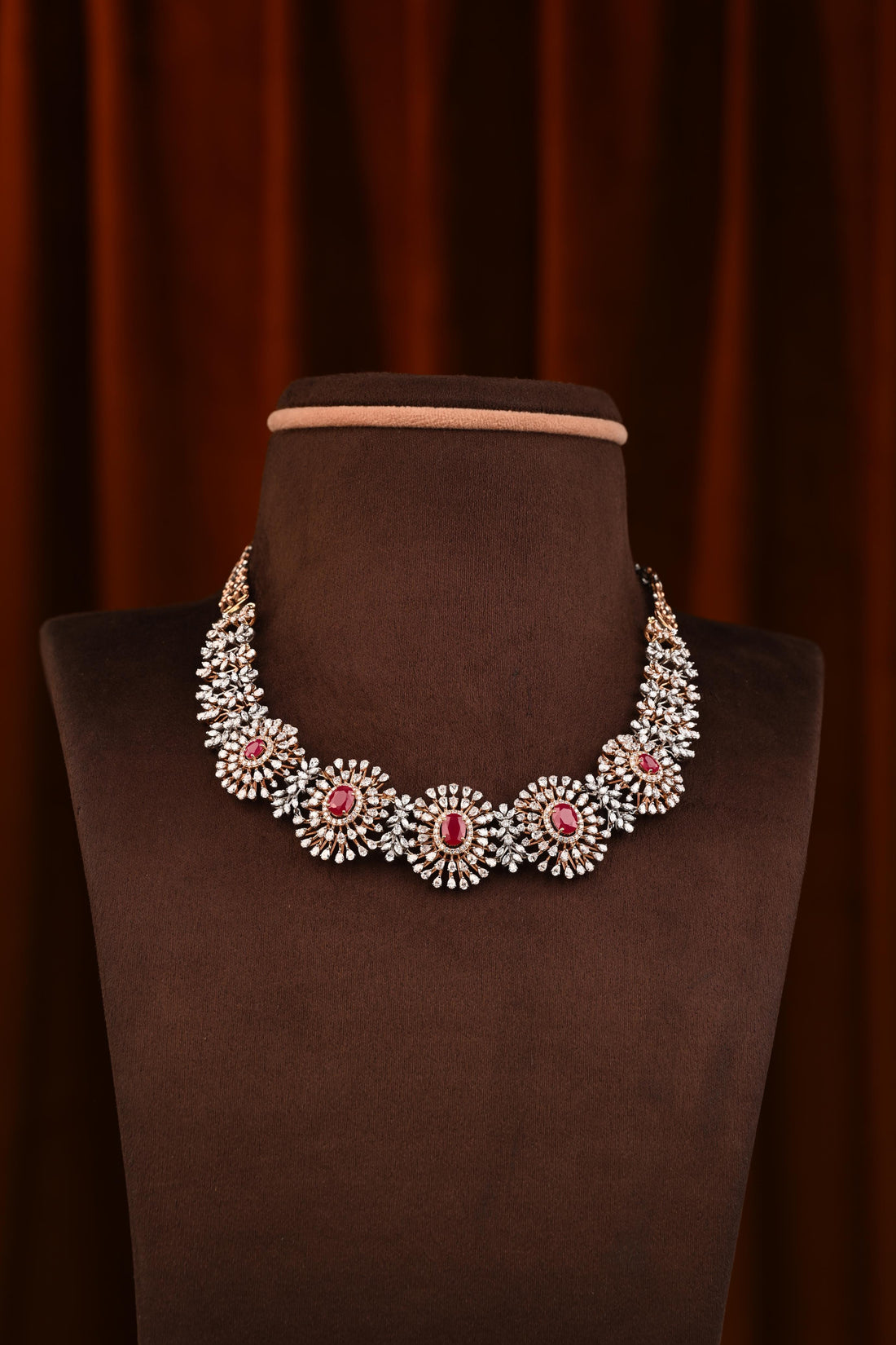 Ruby Dimaond Necklace