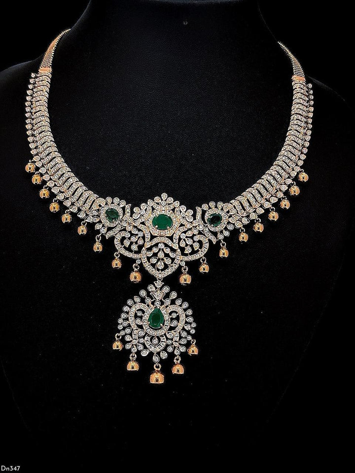 Designer Gold Diamond Necklace