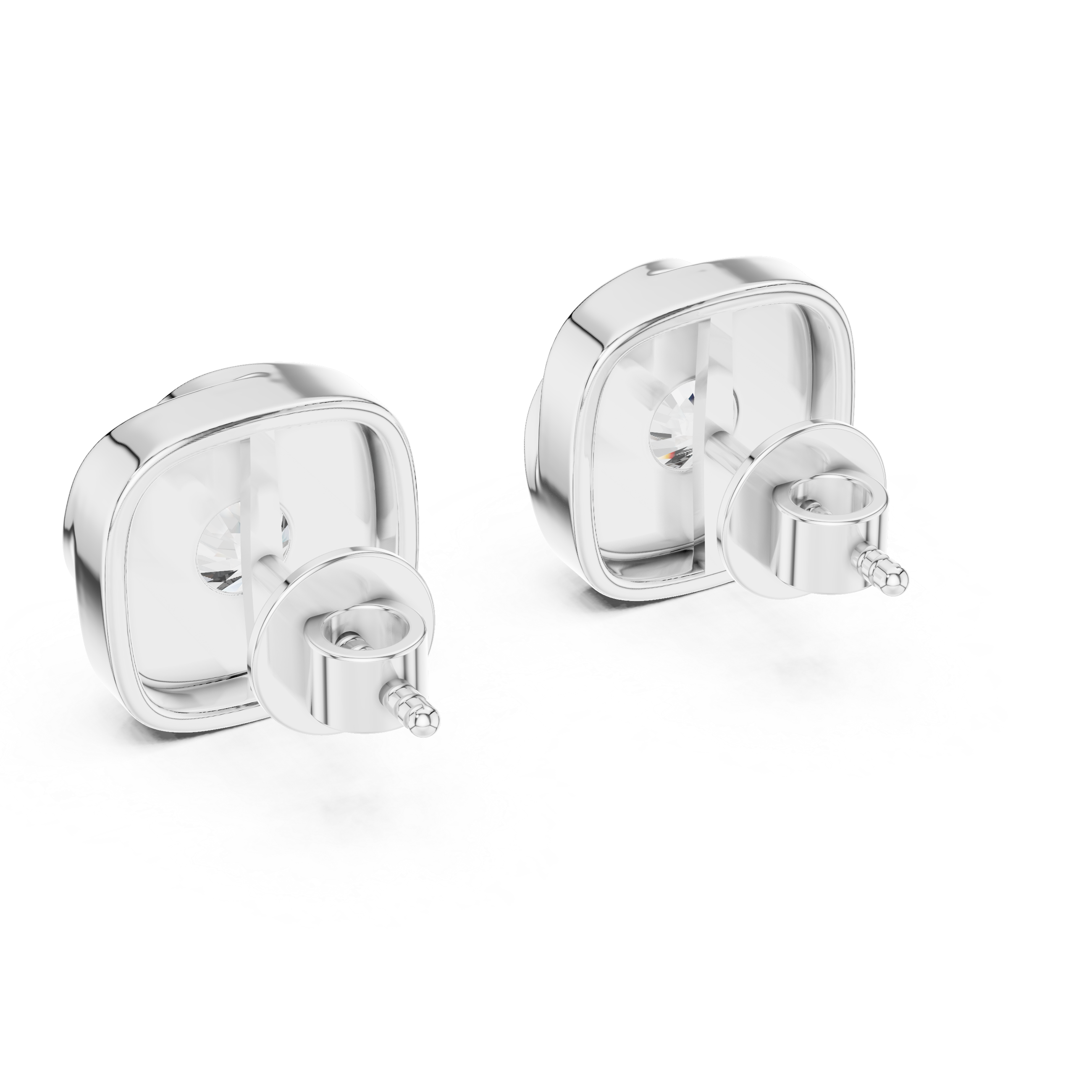 Elysian Diamond Rose Studs