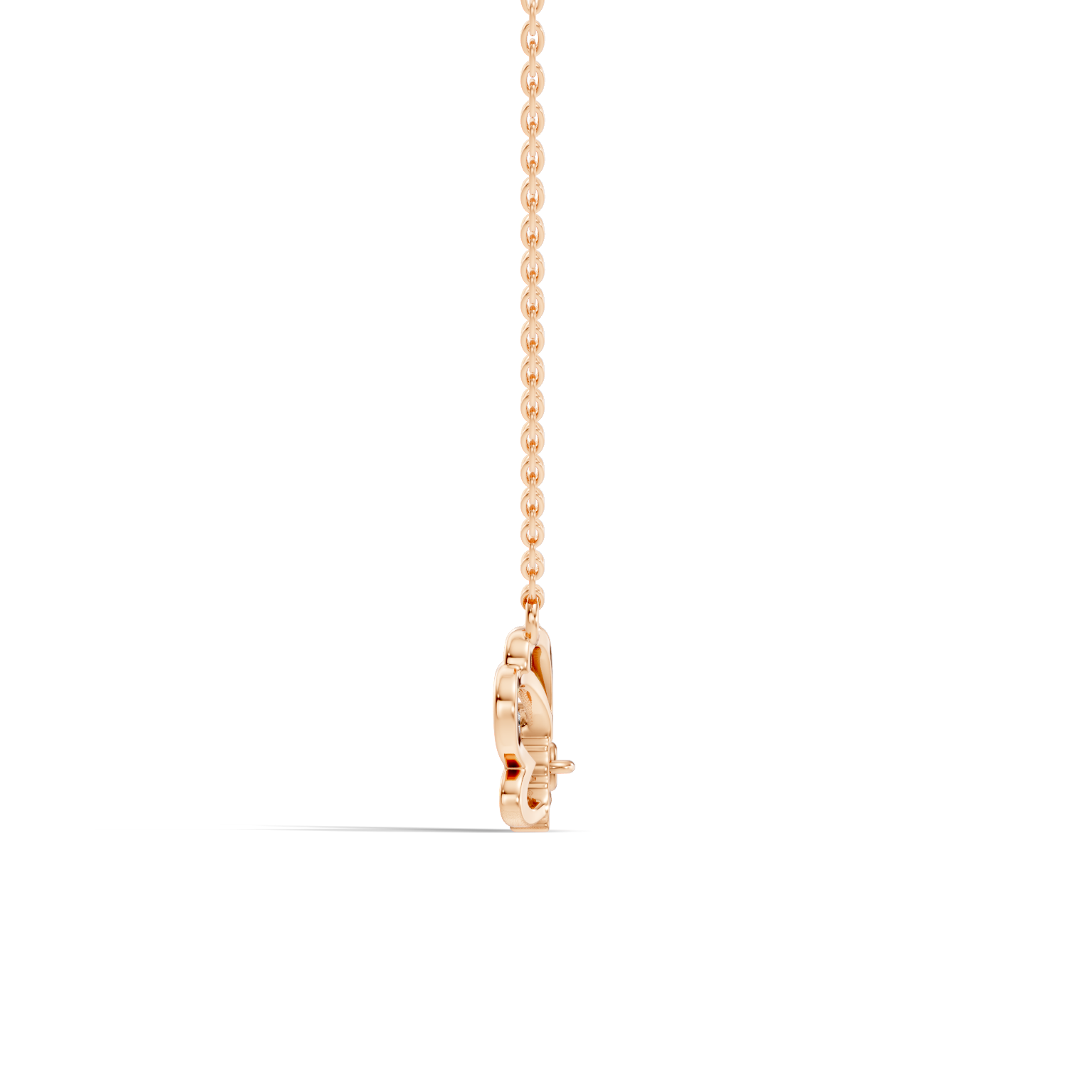 Butterfly Diamond Station Pendant