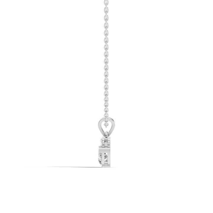 Dual Swan Diamond Motif Pendant