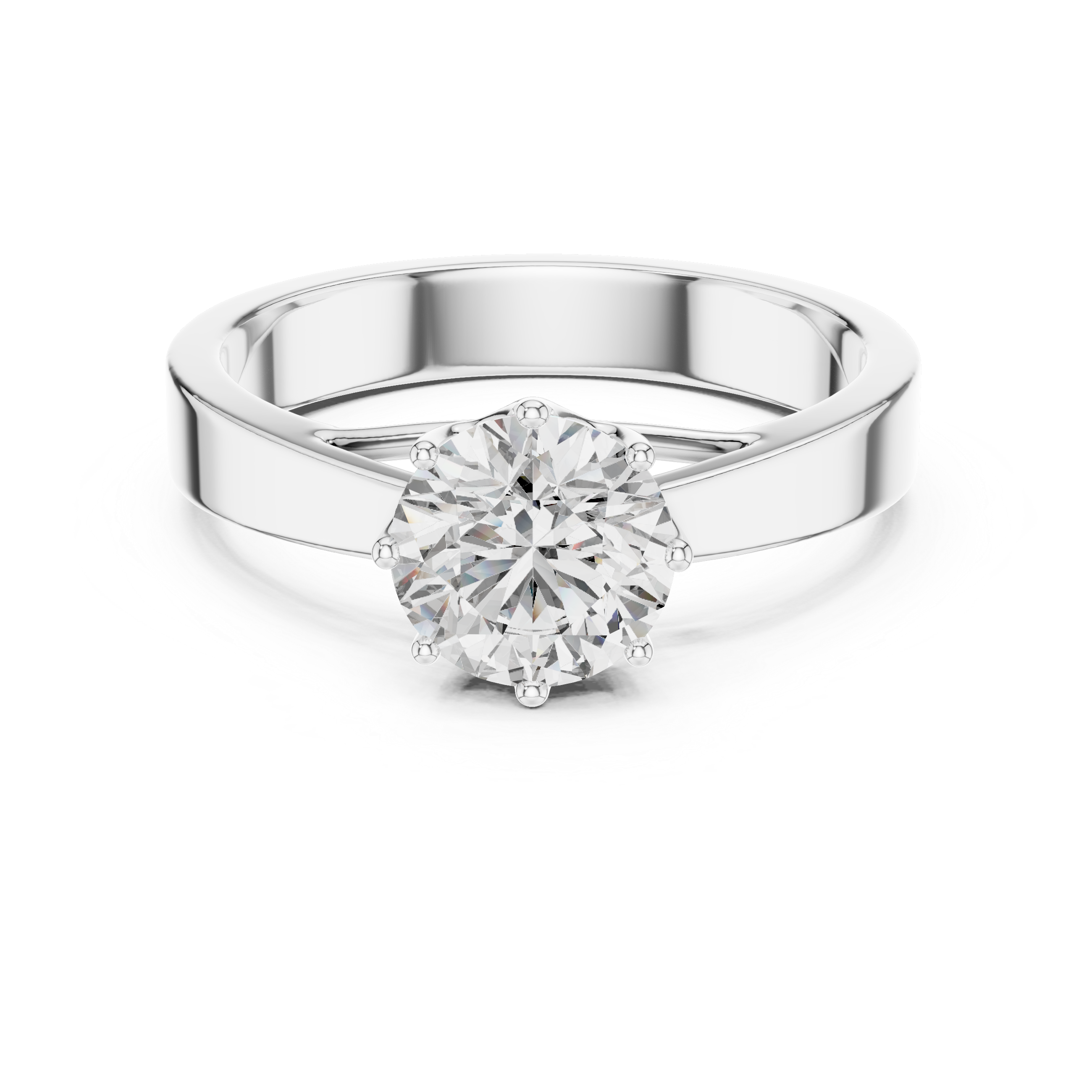 Classic Solitaire Engagement Ring