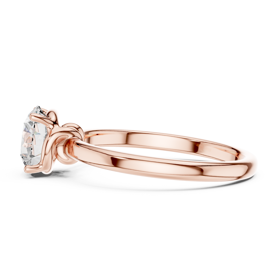 Classic Four-Prong 1.00 Carat Round Solitaire Diamond Ring