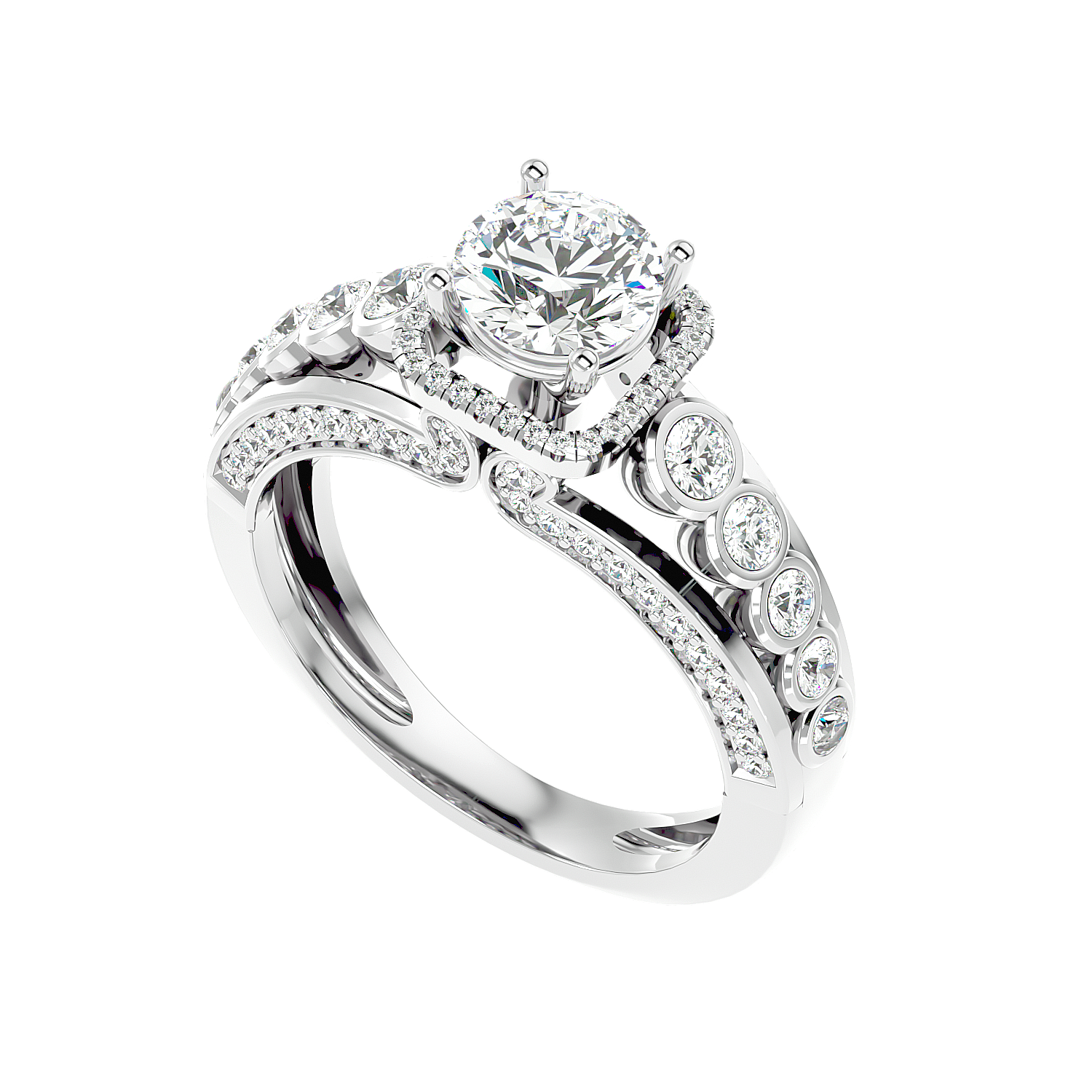 Stellar Cascade Diamond Jewellery
