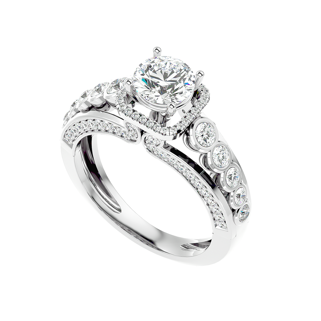 Stellar Cascade Diamond Jewellery
