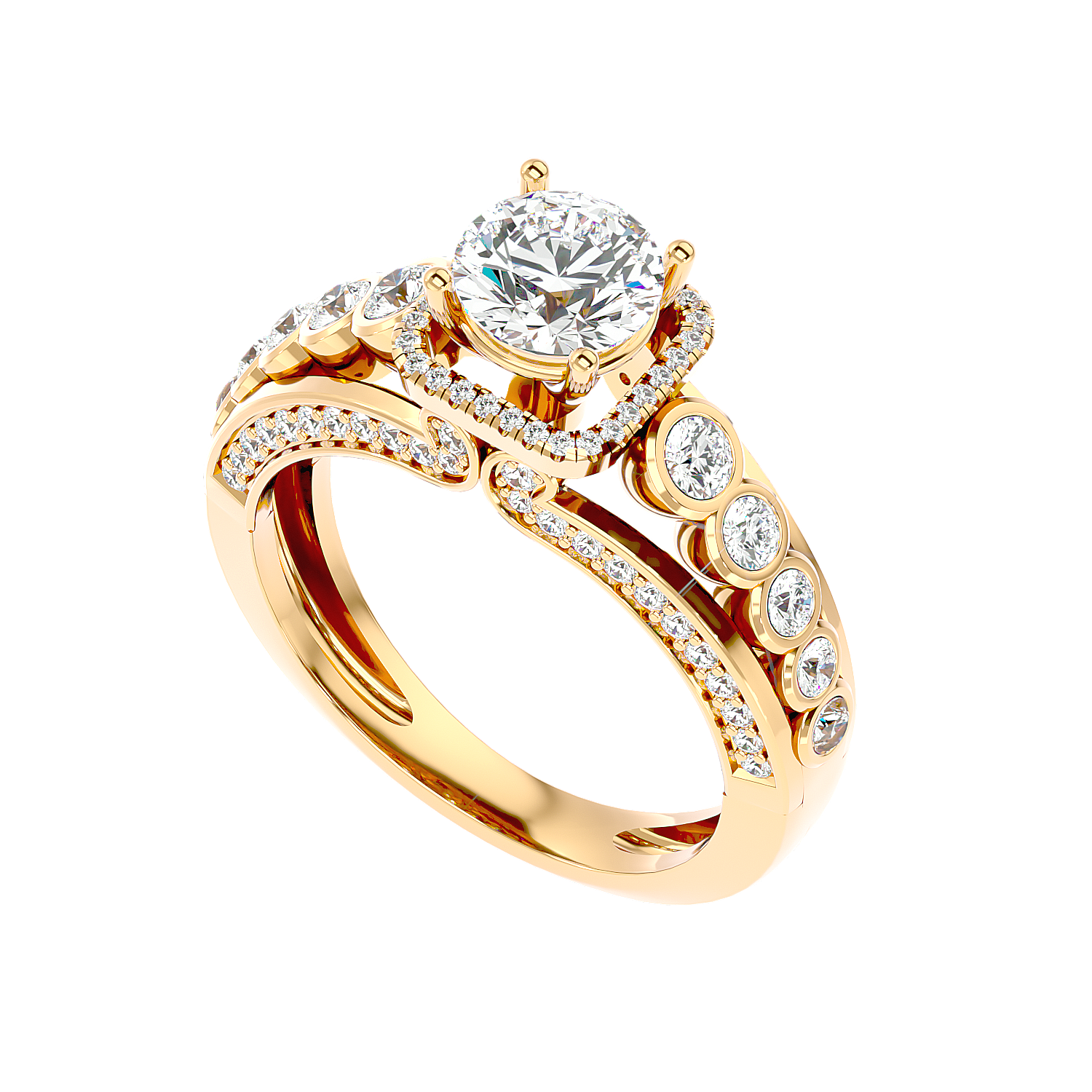 Stellar Cascade Diamond Jewellery