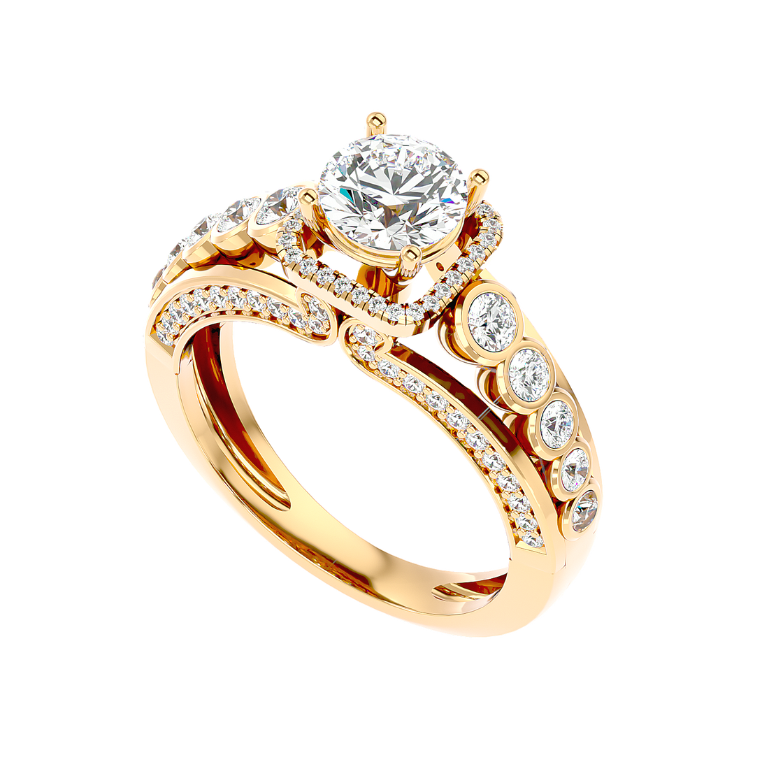 Stellar Cascade Diamond Jewellery