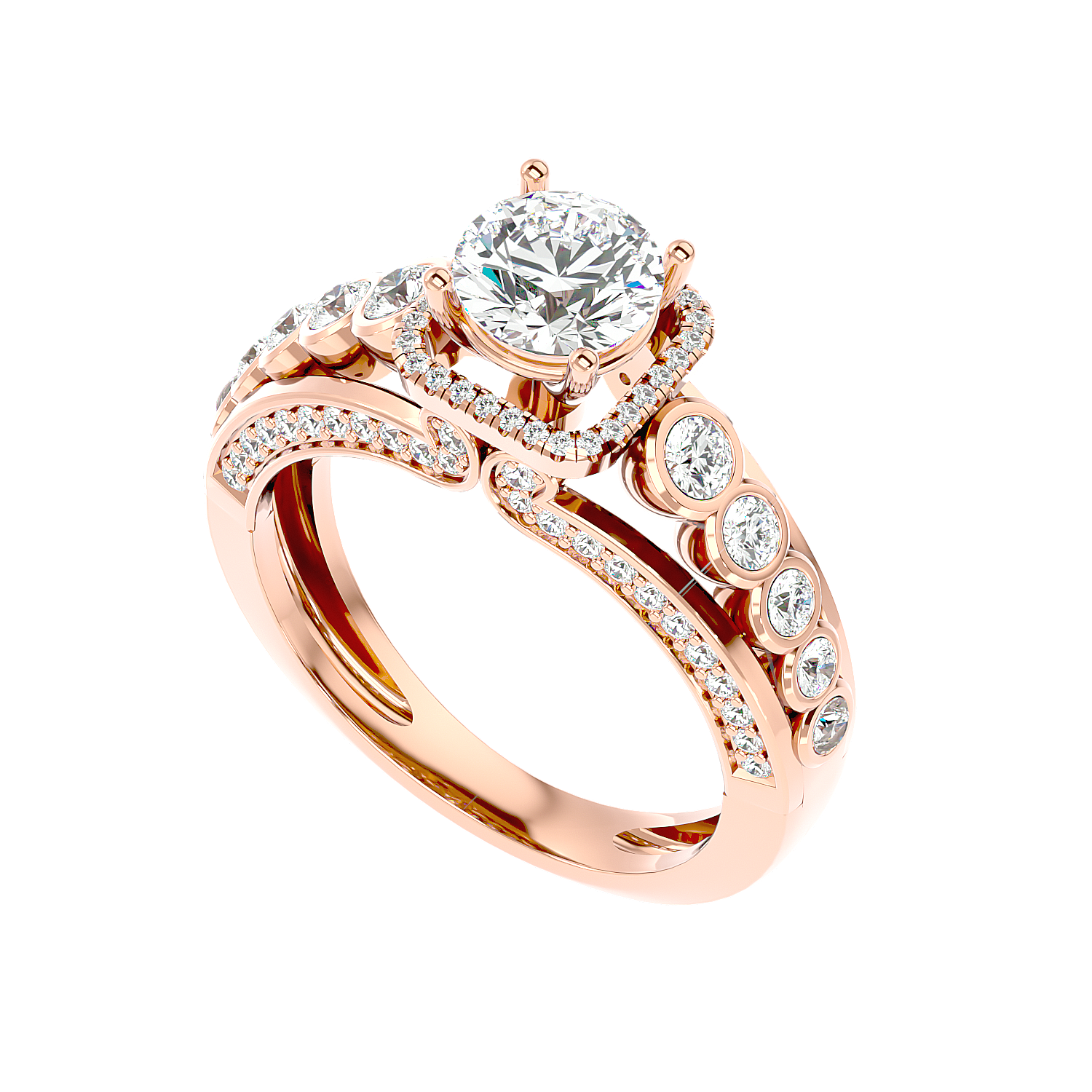 Stellar Cascade Diamond Jewellery