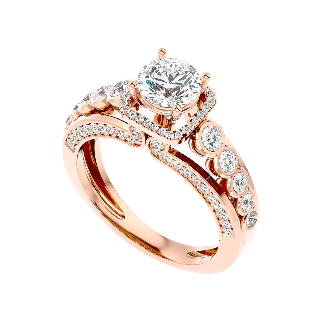 Stellar Cascade Diamond Jewellery