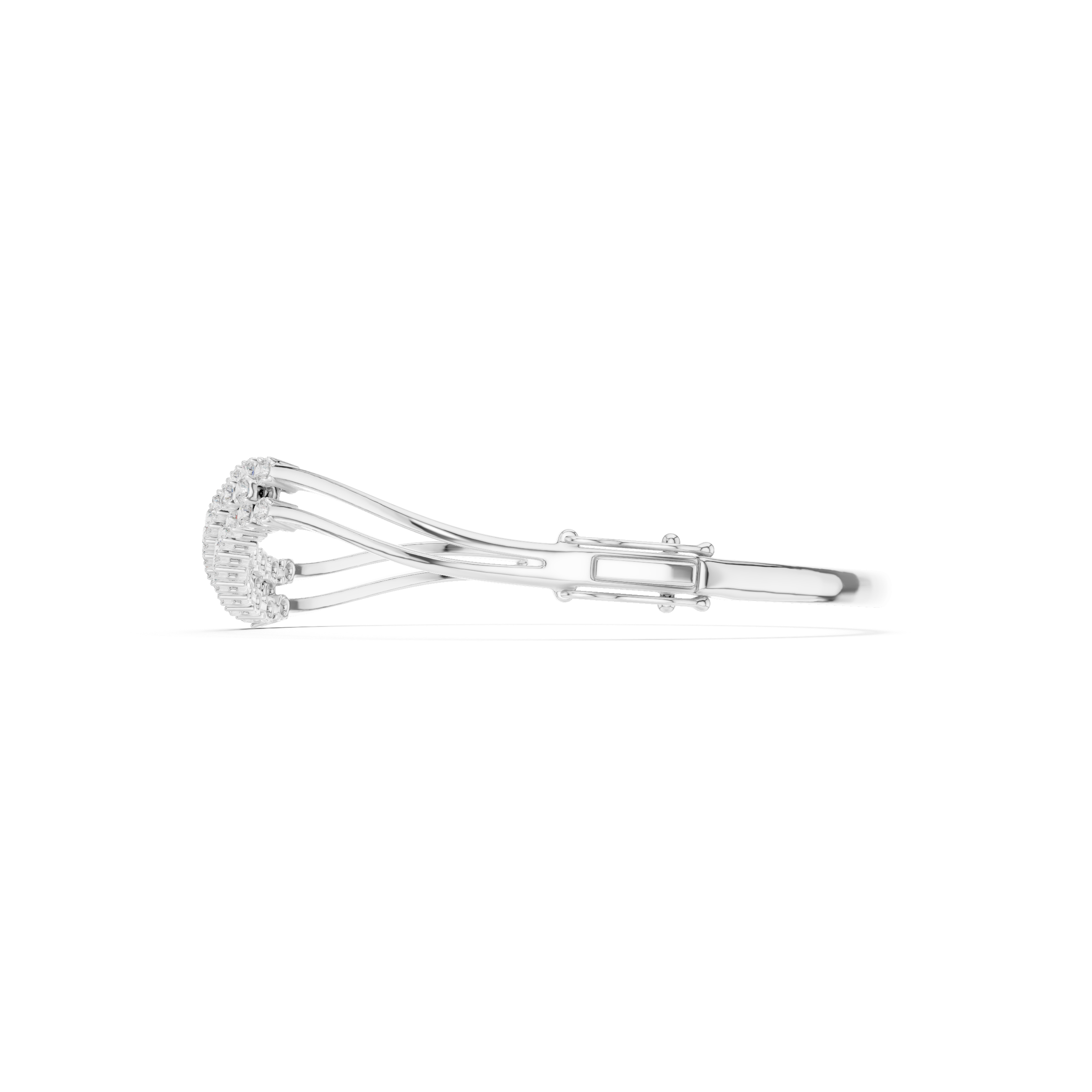 Triple-Row Curved Wave Diamond