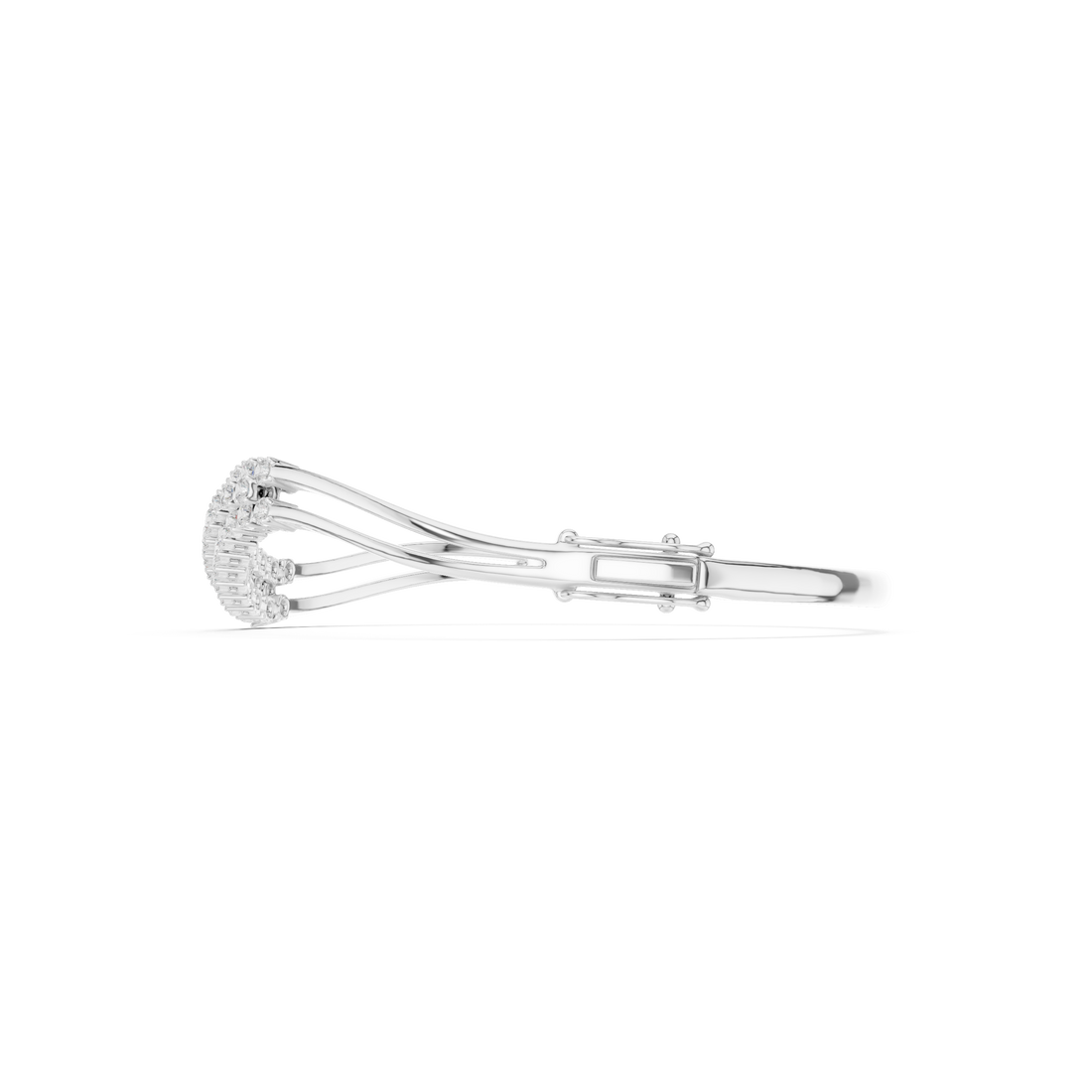 Triple-Row Curved Wave Diamond