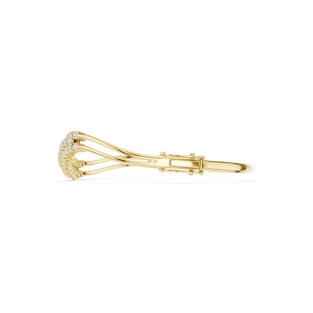 Triple-Row Curved Wave Diamond
