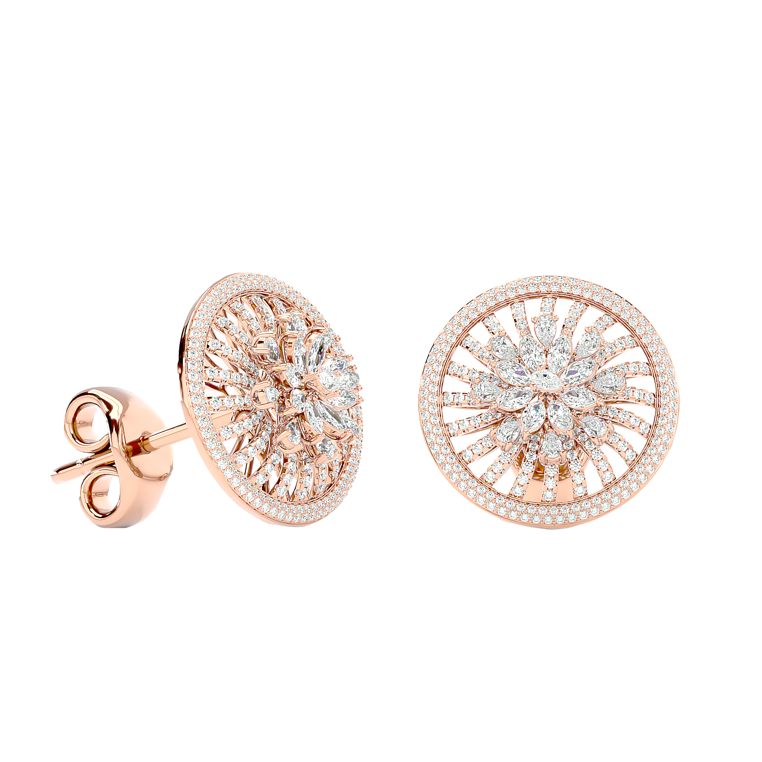 Dewdrop Diamond Earring