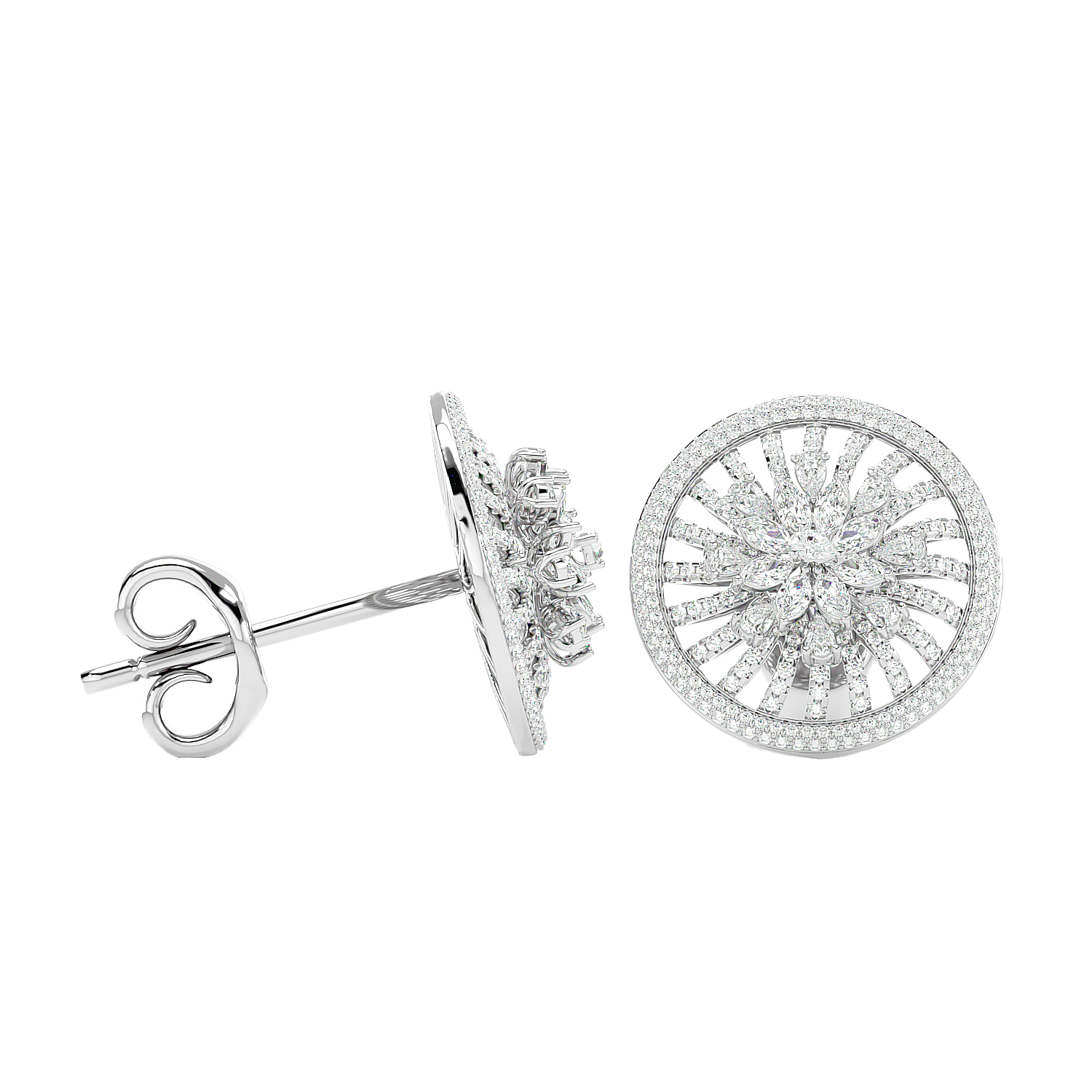 Dewdrop Diamond Earring