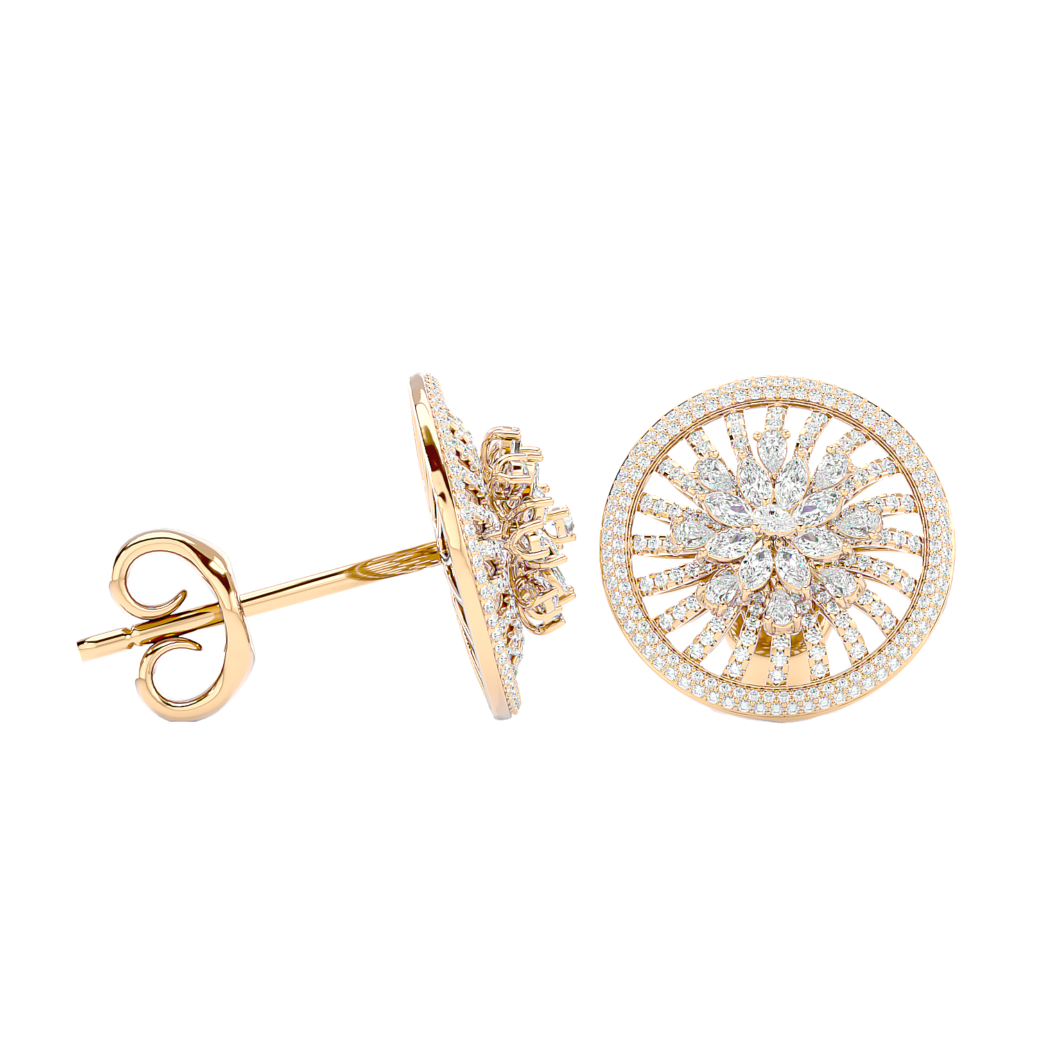 Dewdrop Diamond Earring