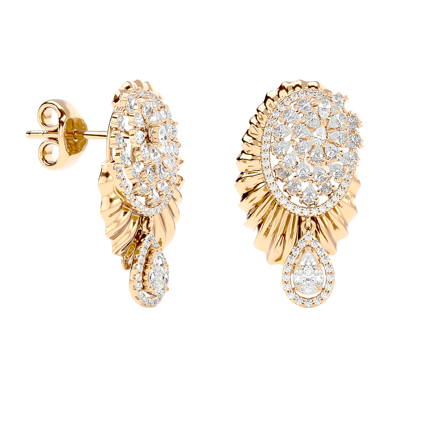 Starlet Diamond Earring