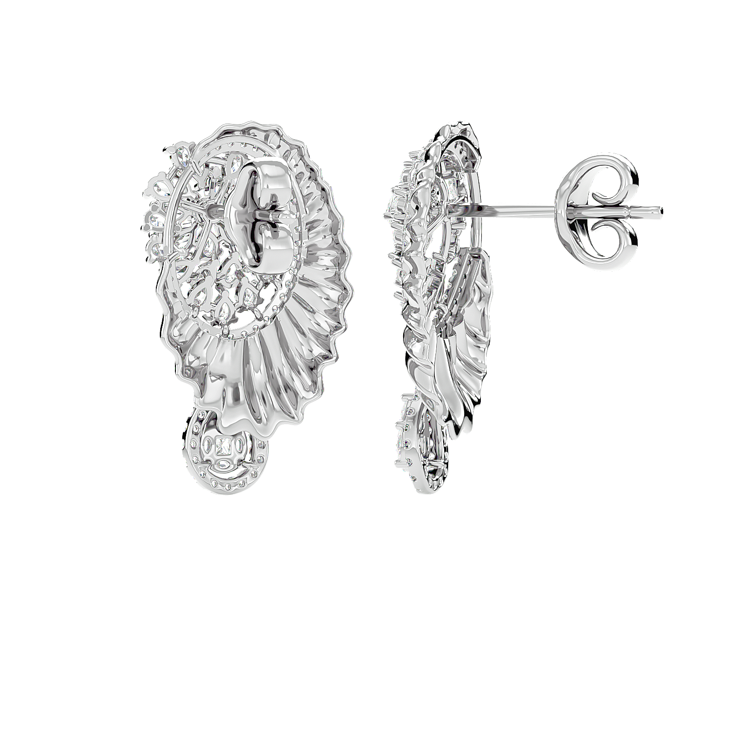 Starlet Diamond Earring