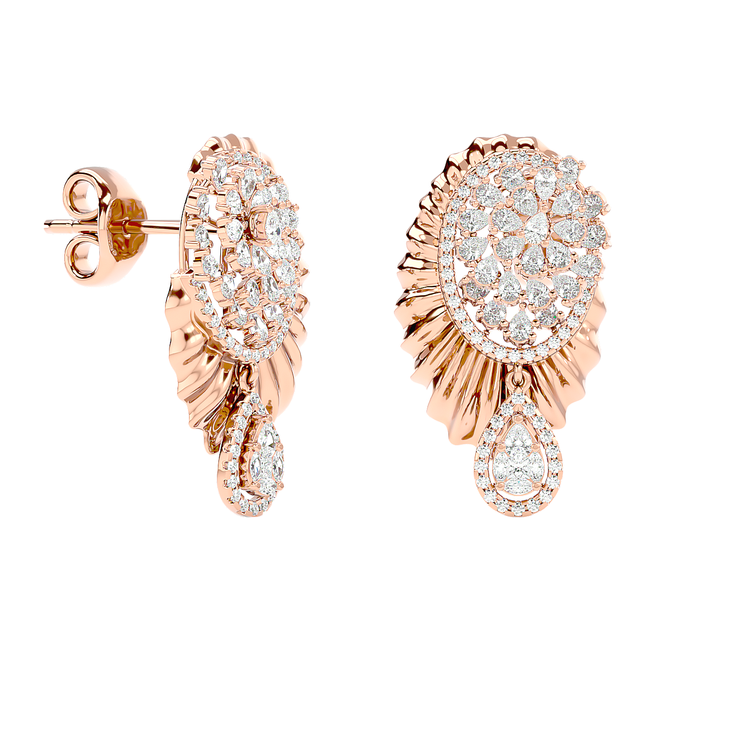 Starlet Diamond Earring
