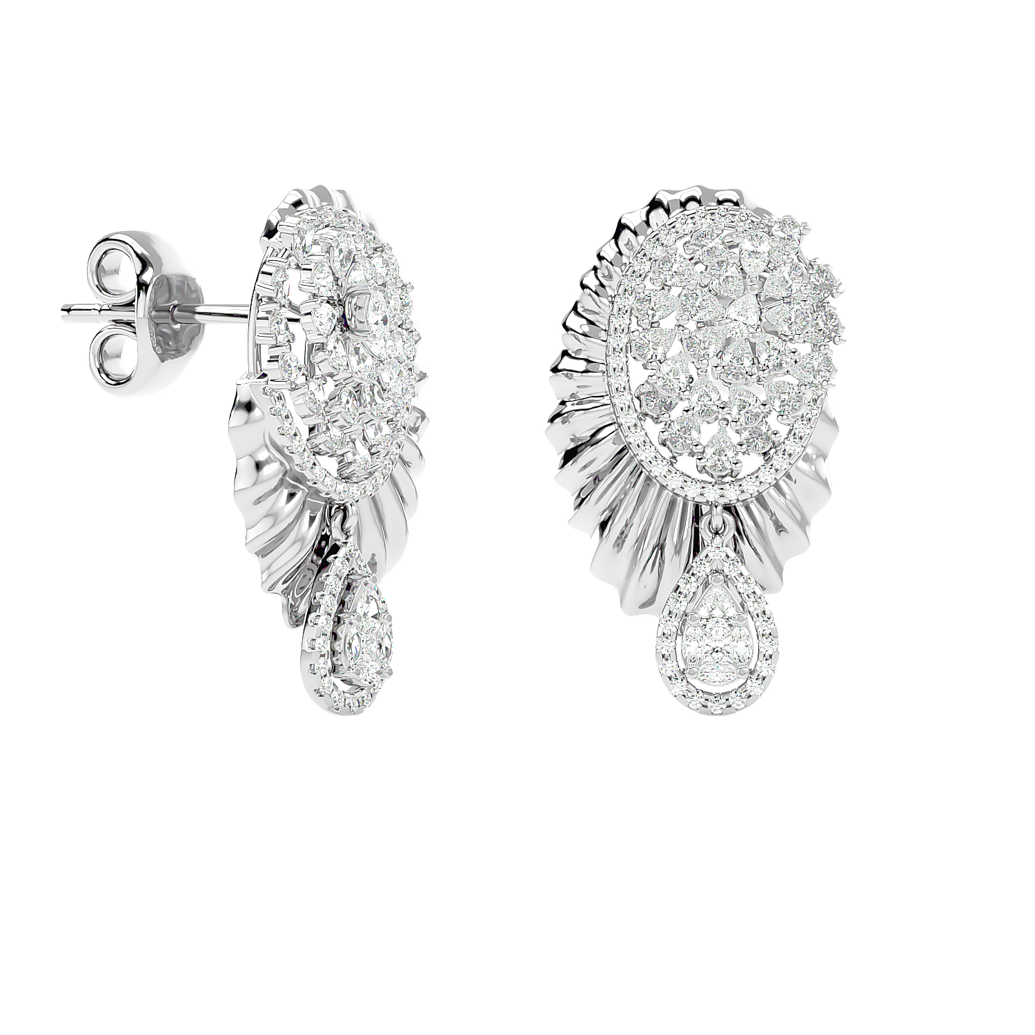 Starlet Diamond Earring