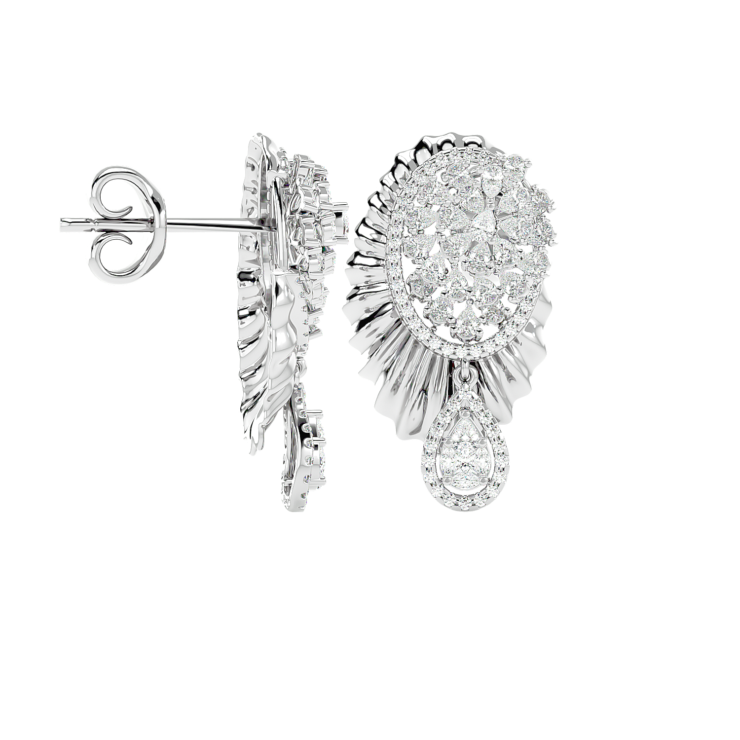 Starlet Diamond Earring