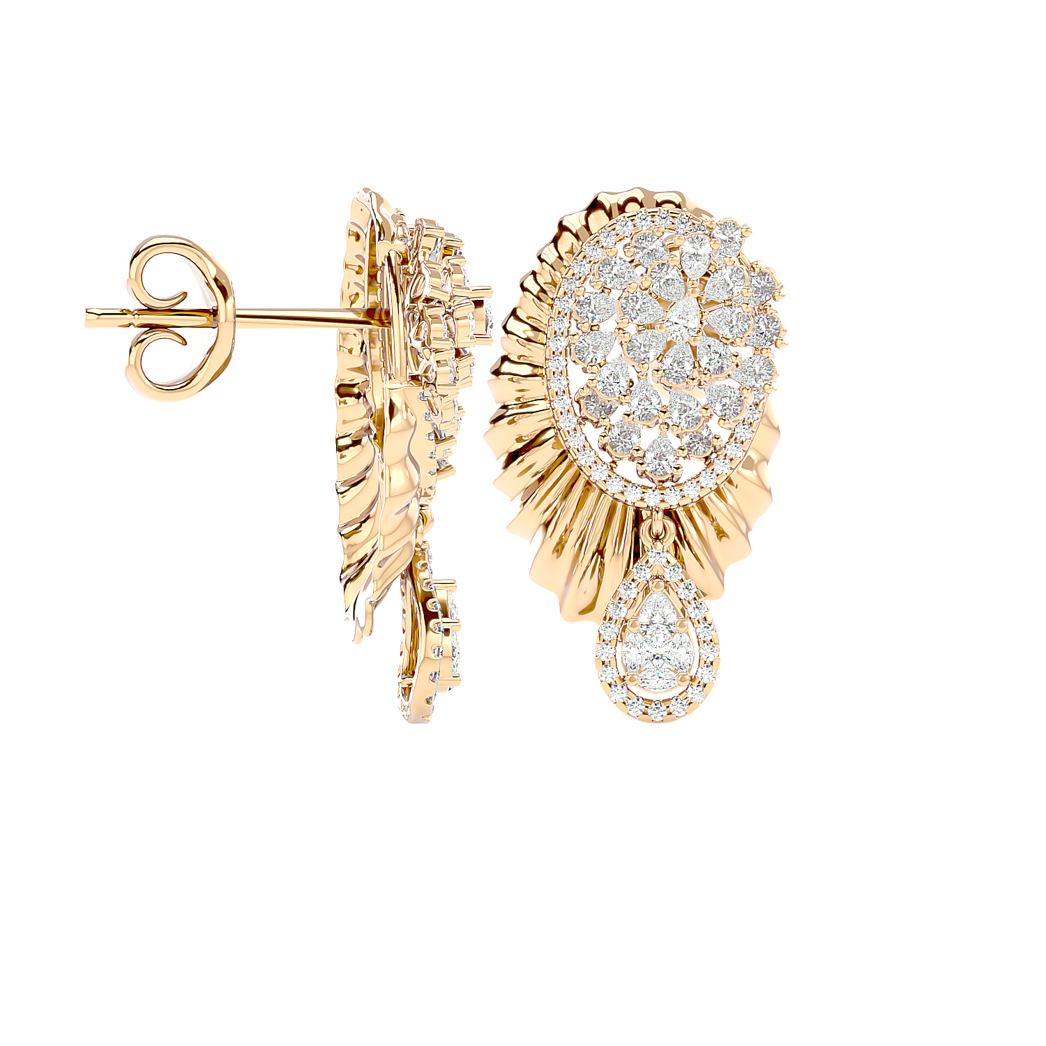 Starlet Diamond Earring
