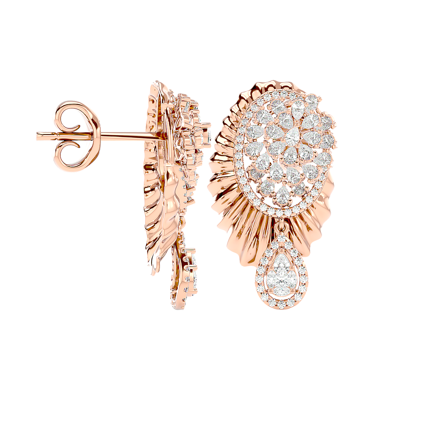 Starlet Diamond Earring