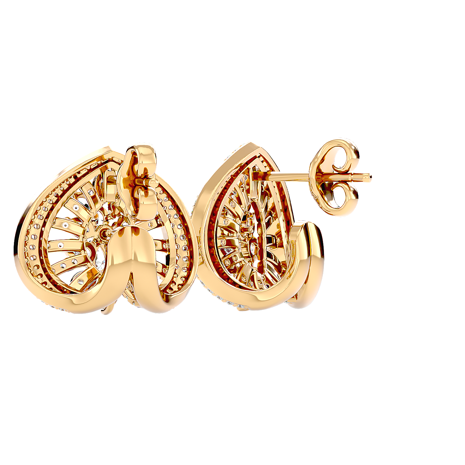 Unity Diamond Earring 18kt Yefe07