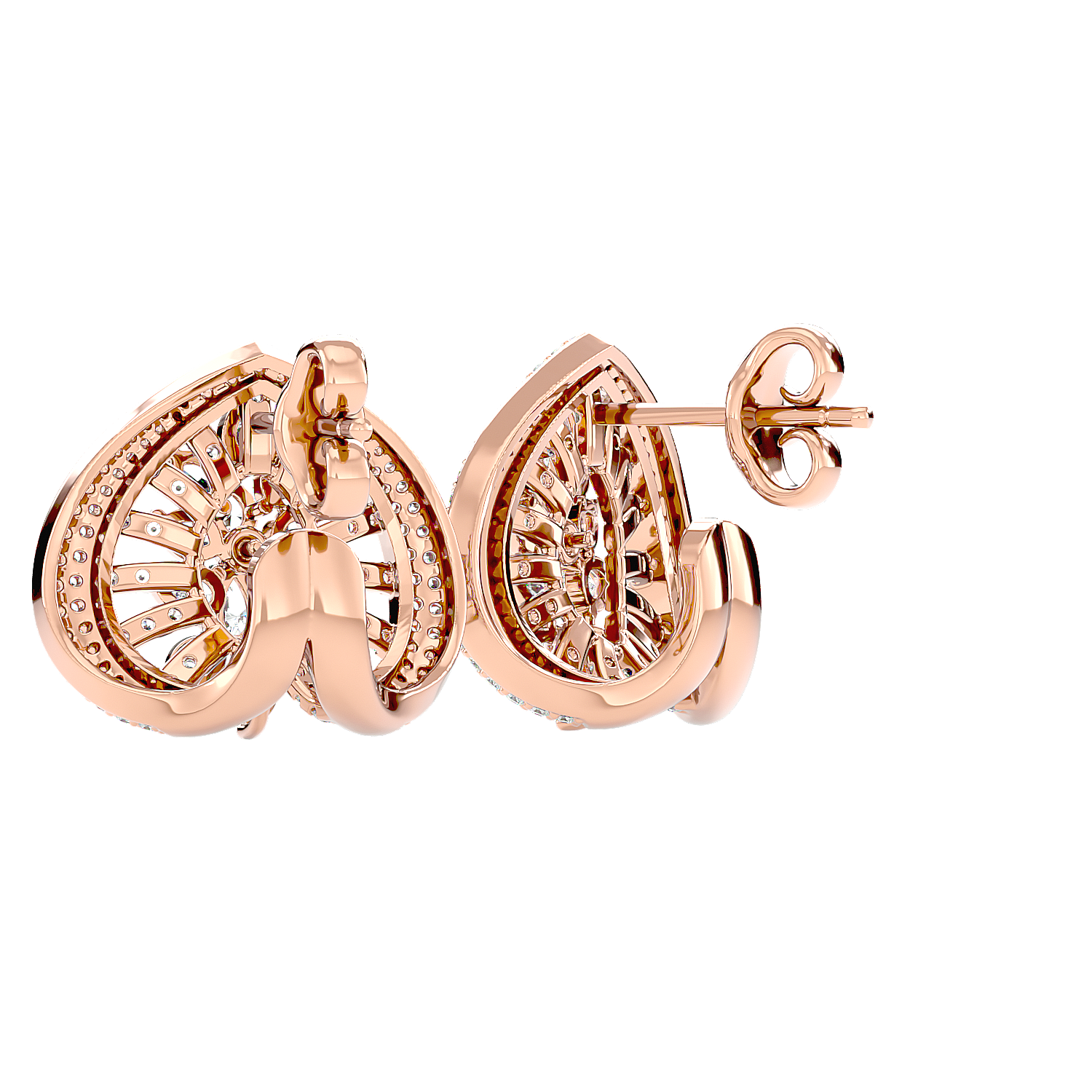 Unity Diamond Earring 18kt Yefe07