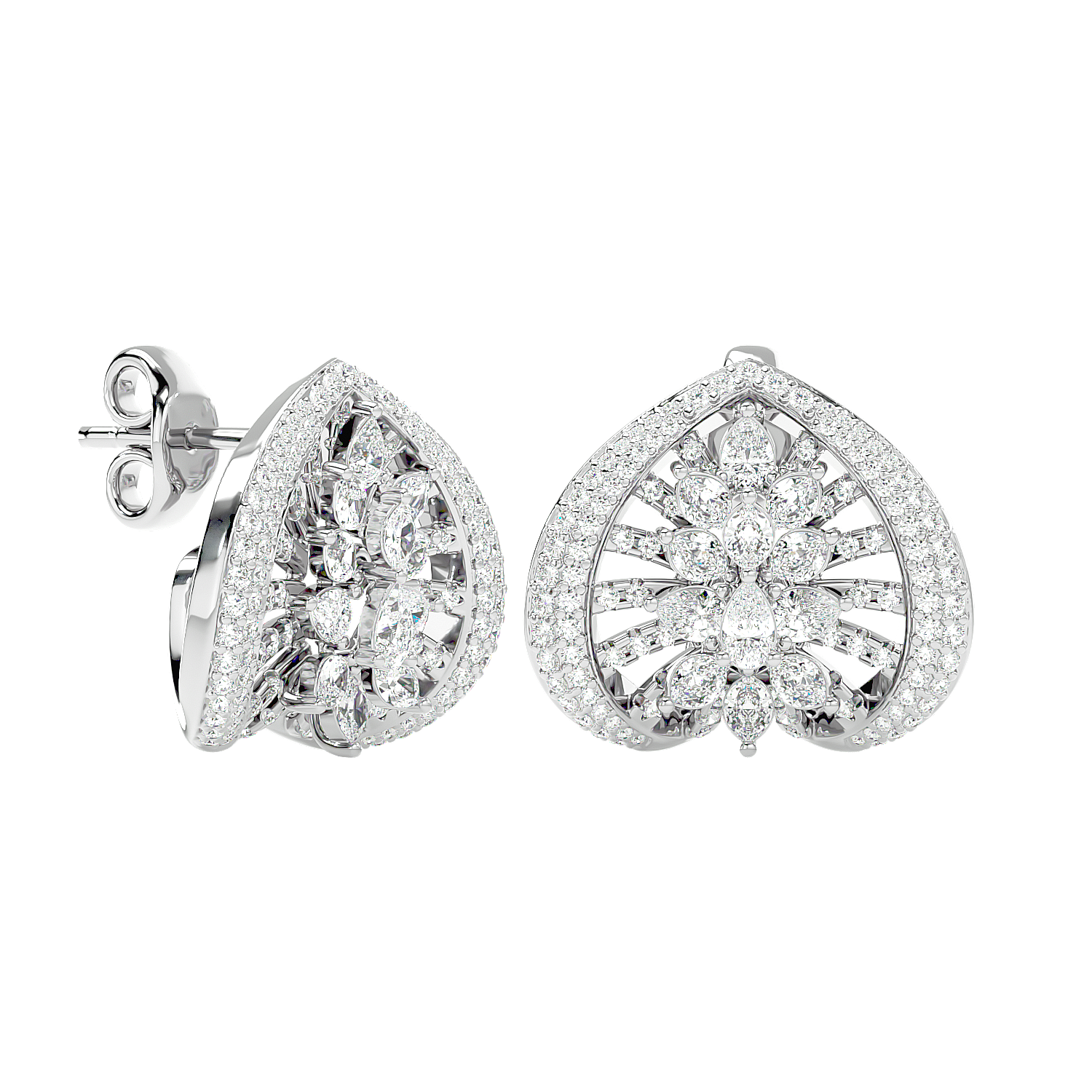 Unity Diamond Earring 18kt Yefe07