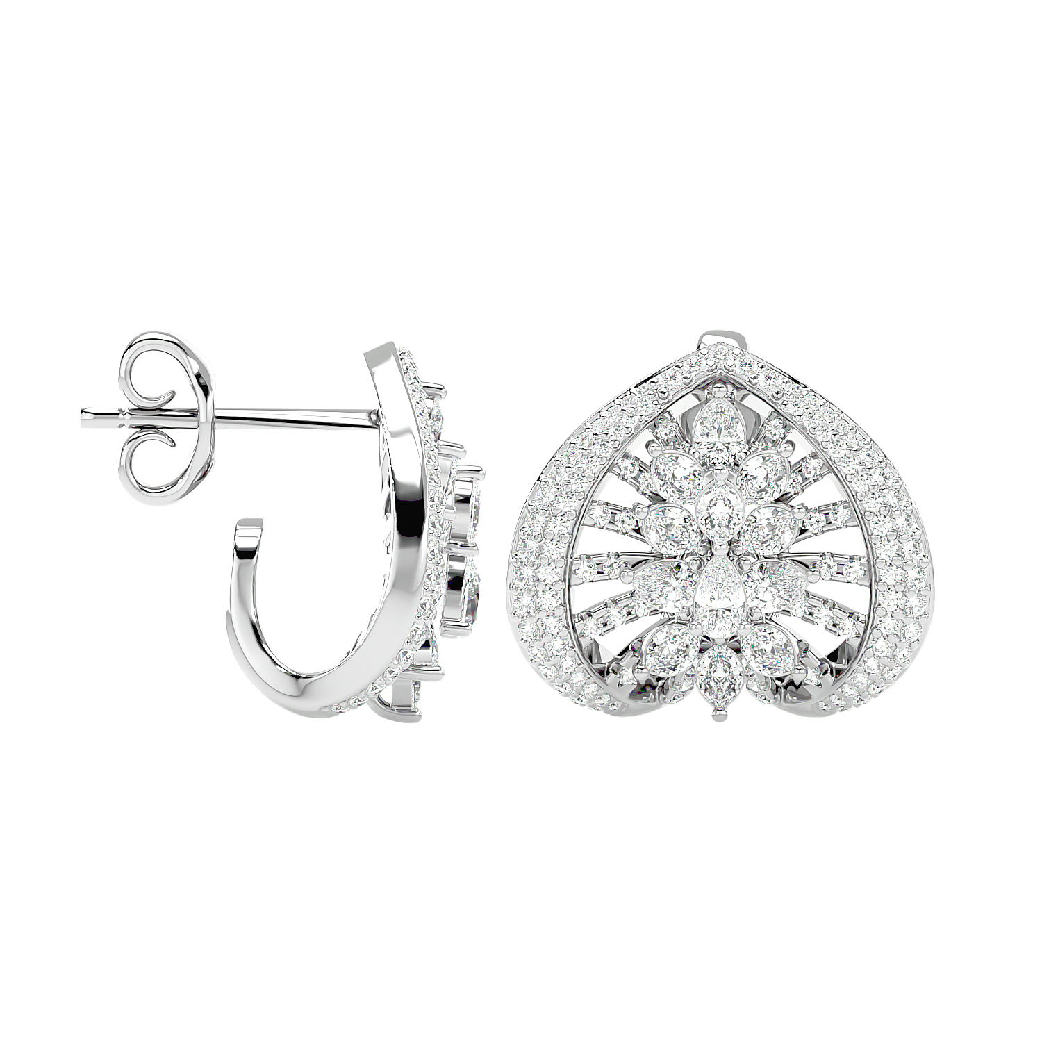 Unity Diamond Earring 18kt Yefe07