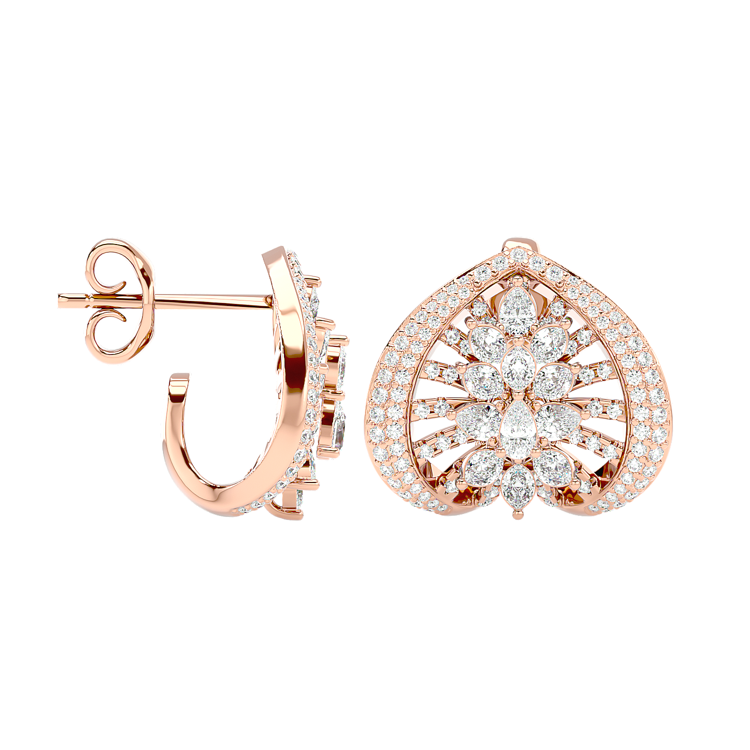 Unity Diamond Earring 18kt Yefe07