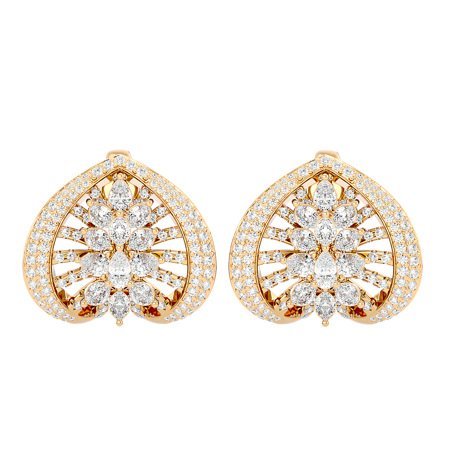 Unity Diamond Earring 18kt Yefe07