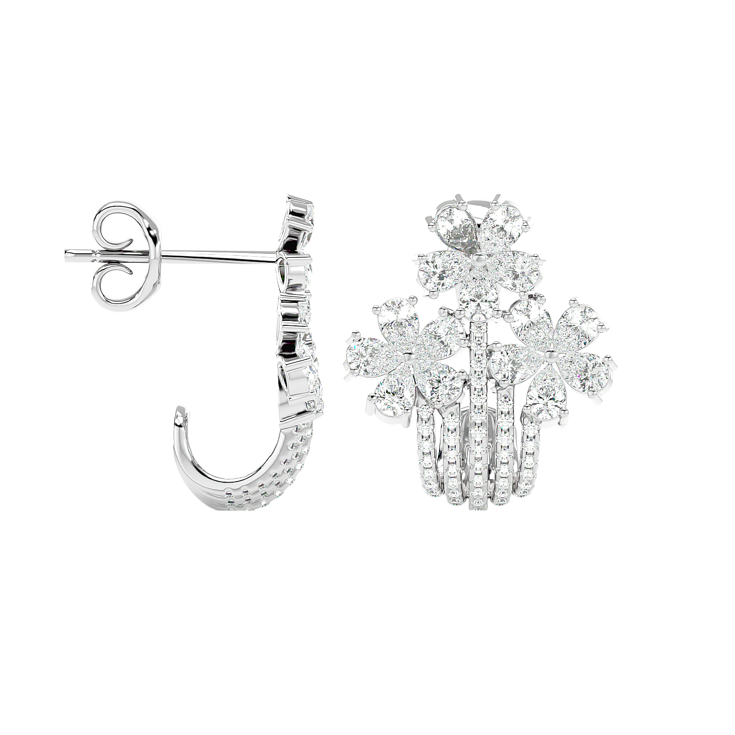 Enchant Diamond Earring