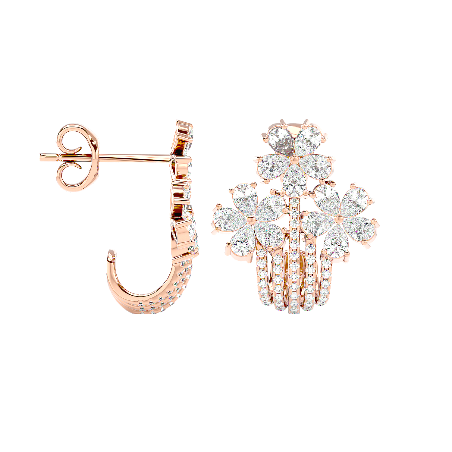 Enchant Diamond Earring