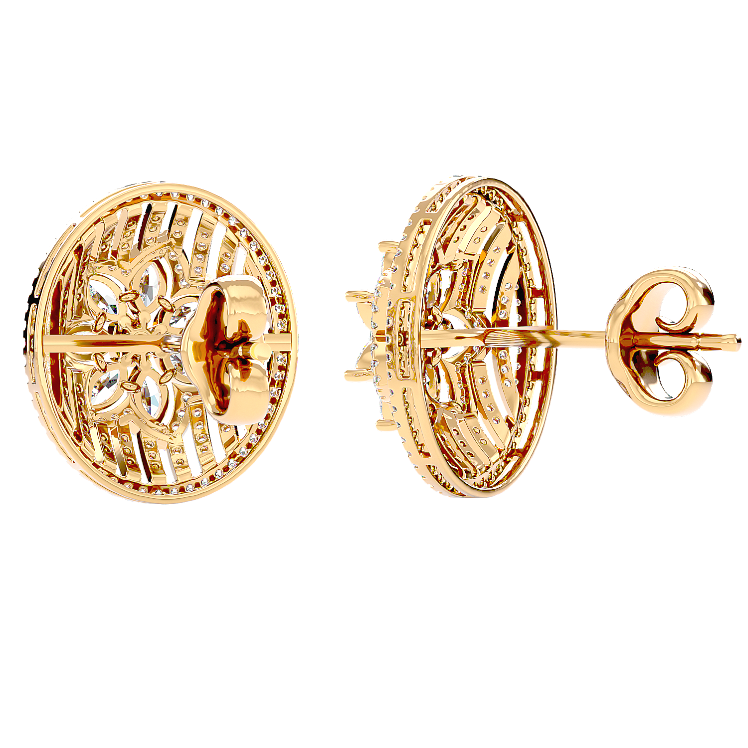 Dew Diamond Earring
