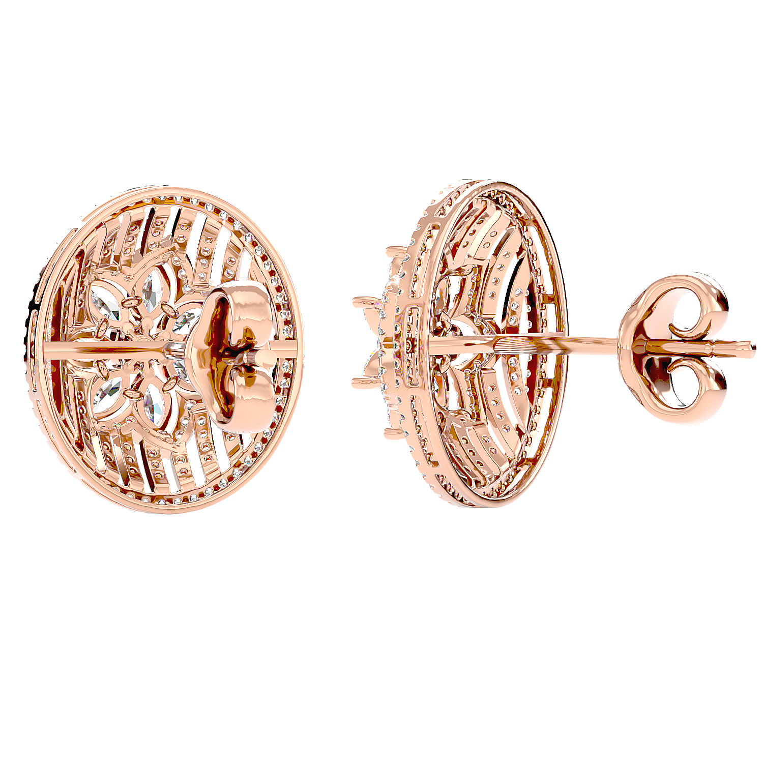 Dew Diamond Earring