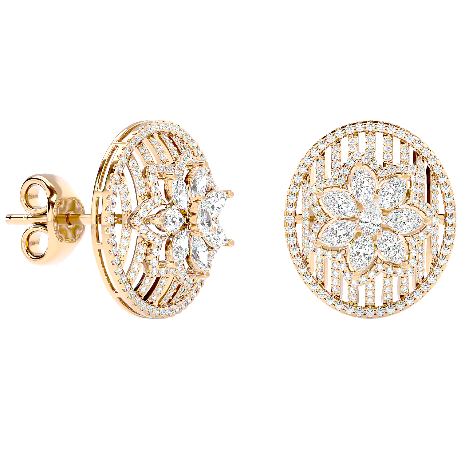 Dew Diamond Earring