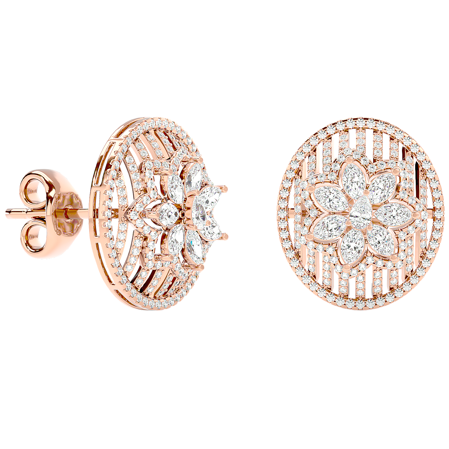 Dew Diamond Earring