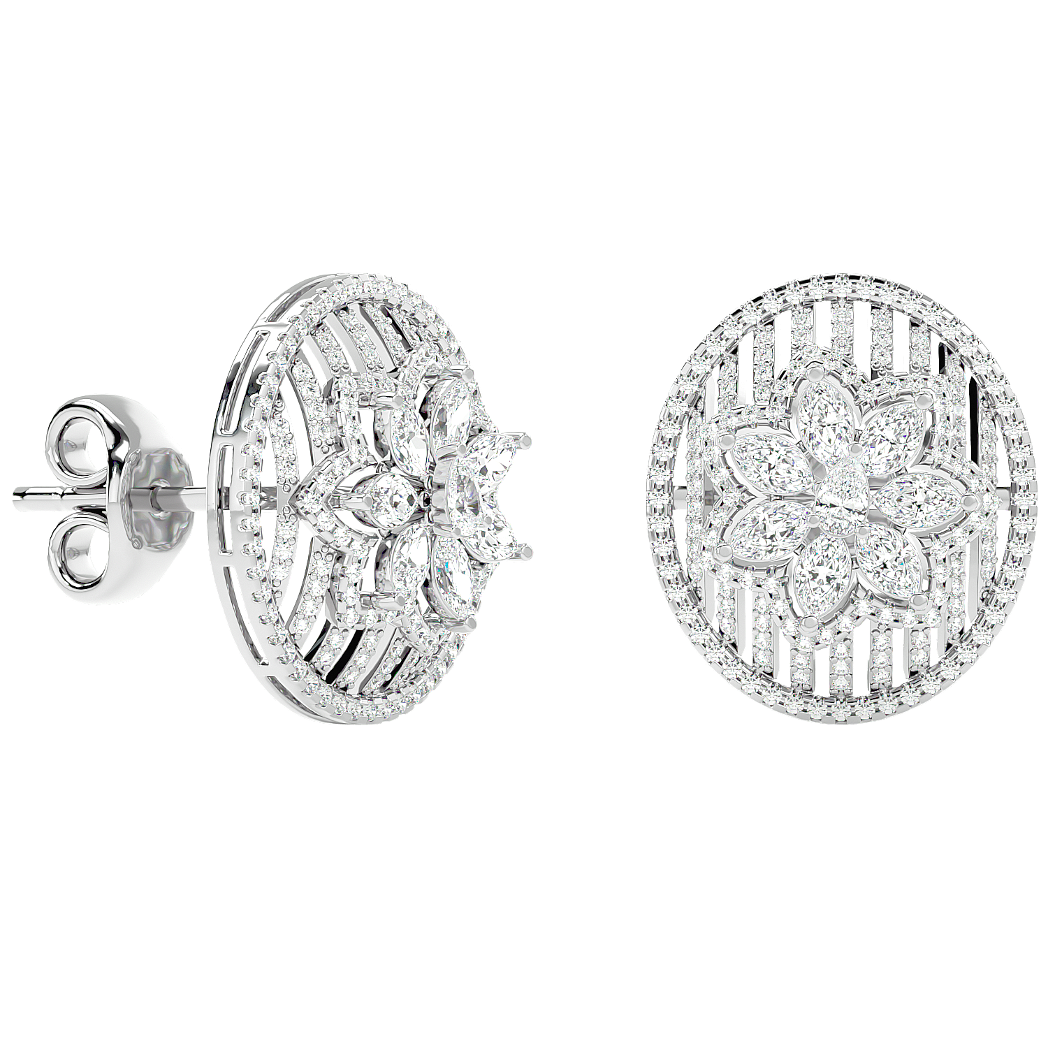 Dew Diamond Earring