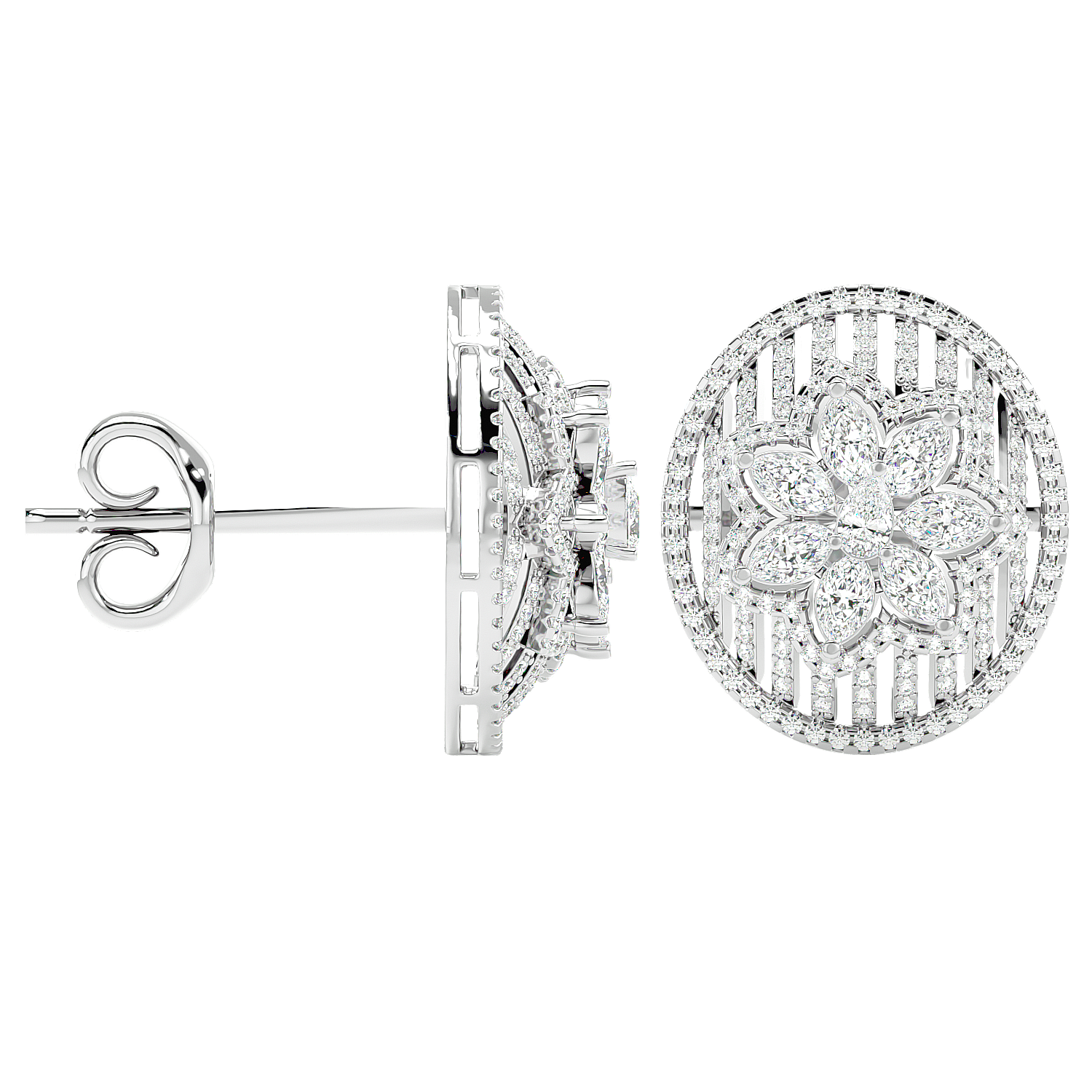 Dew Diamond Earring