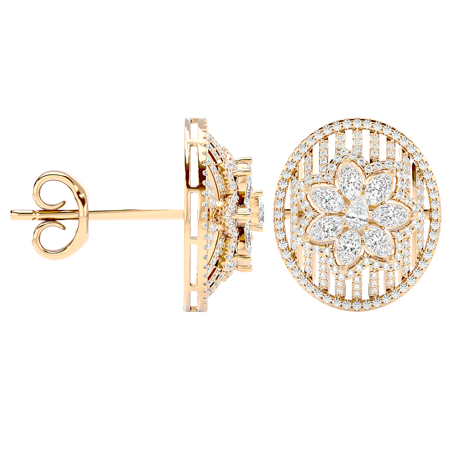 Dew Diamond Earring