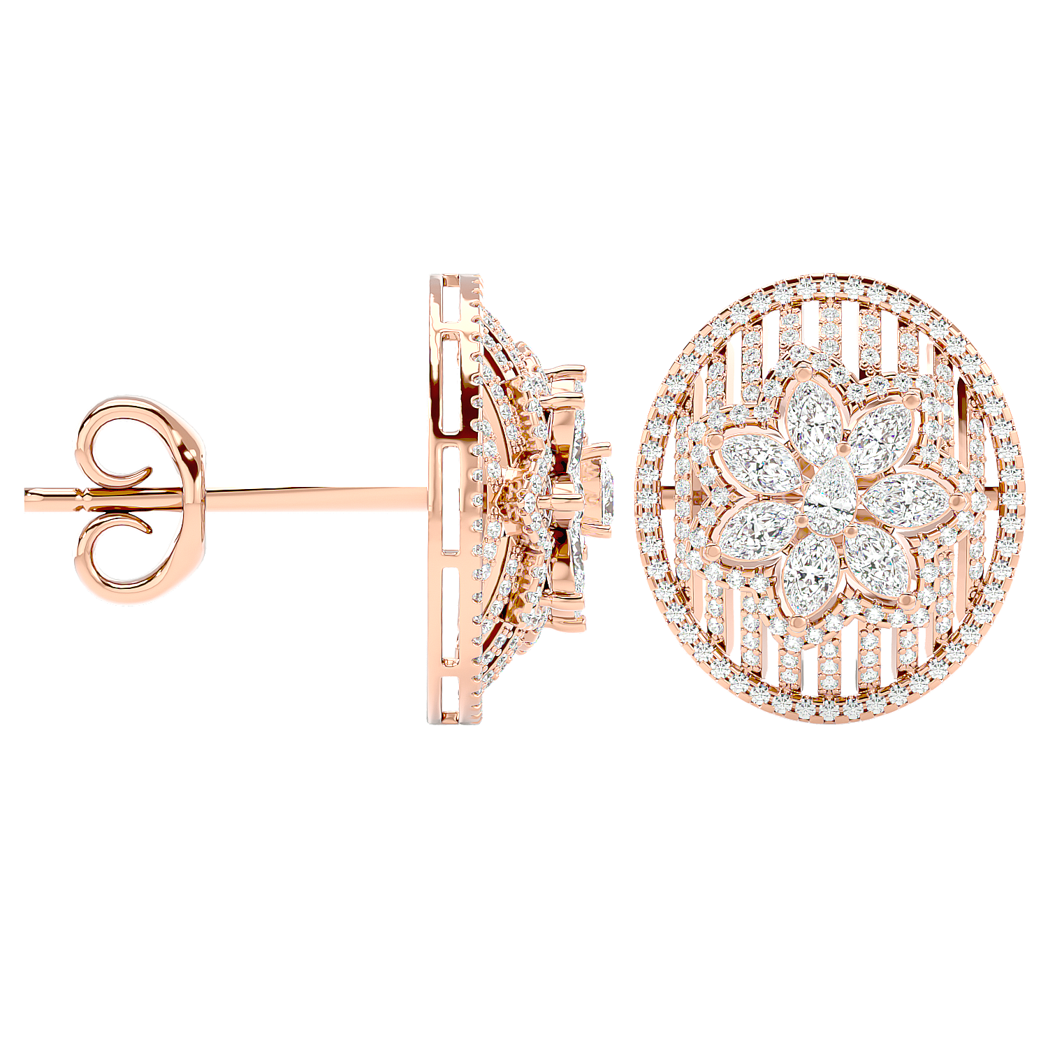 Dew Diamond Earring
