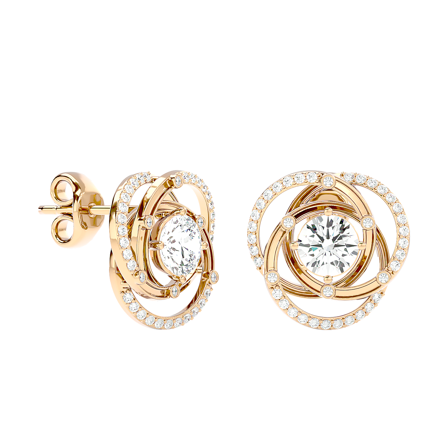Nebula Diamond Earrings