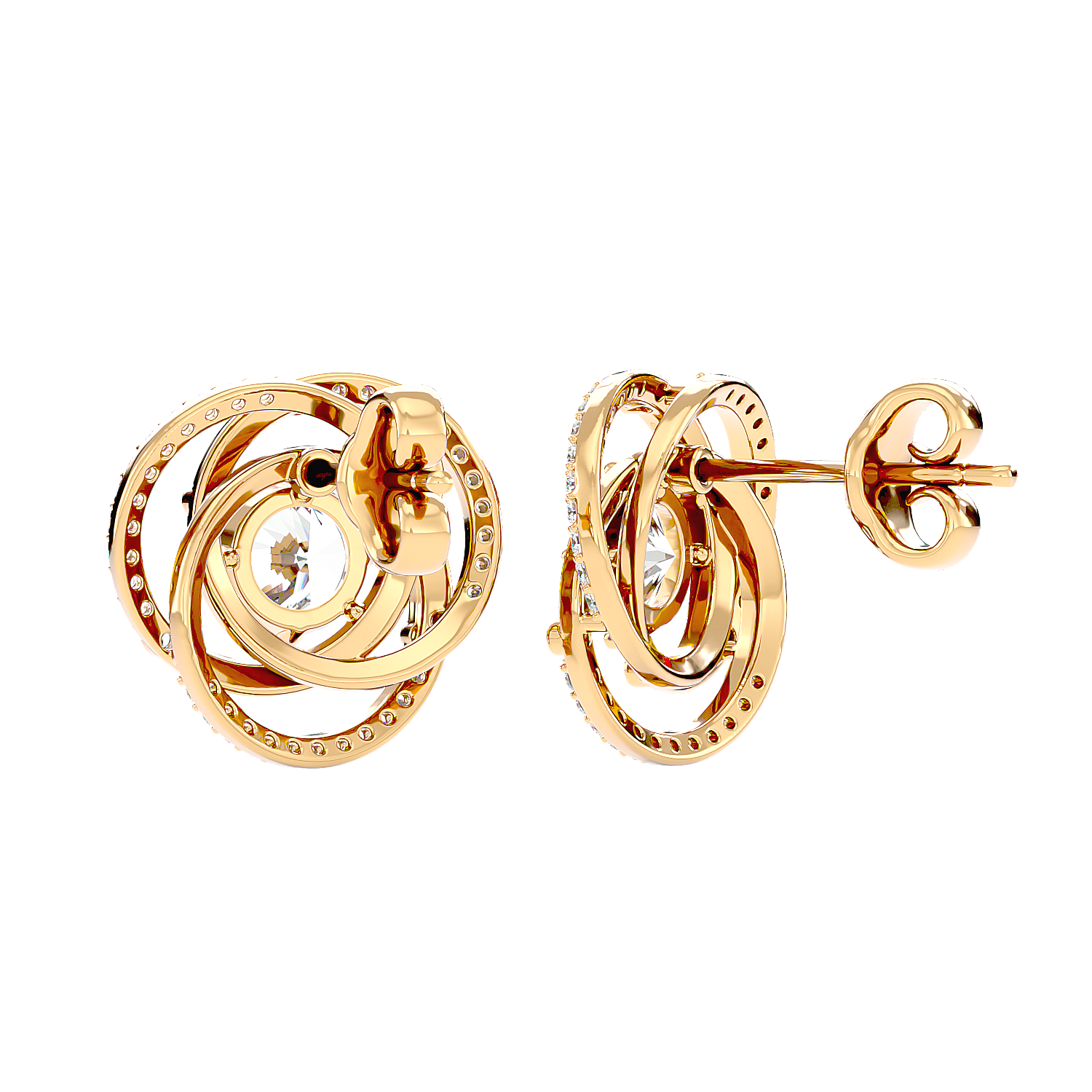 Nebula Diamond Earrings
