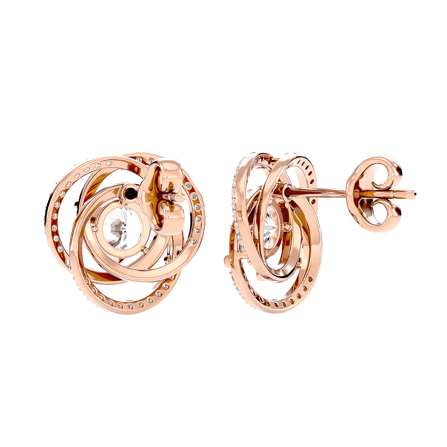 Nebula Diamond Earrings