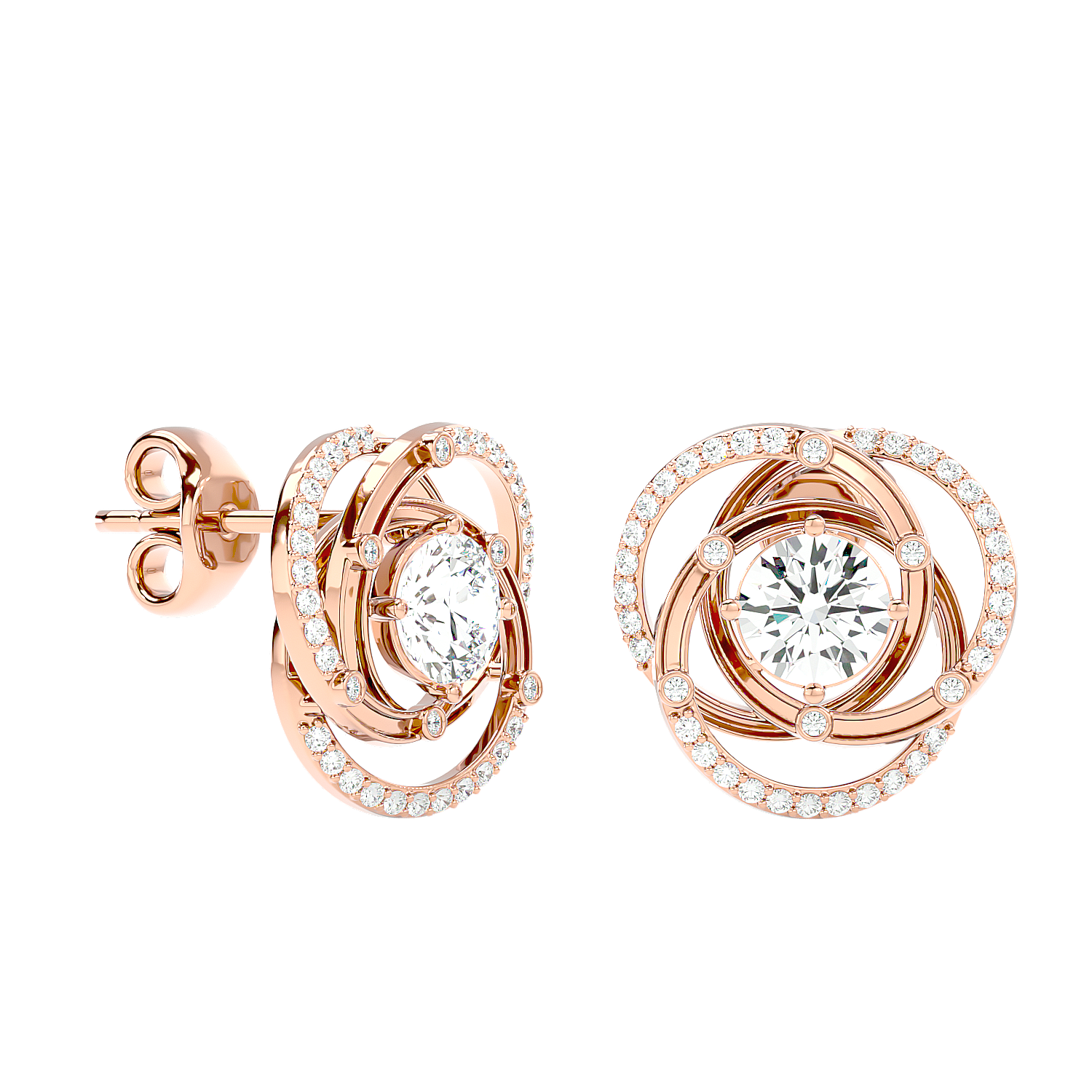 Nebula Diamond Earrings