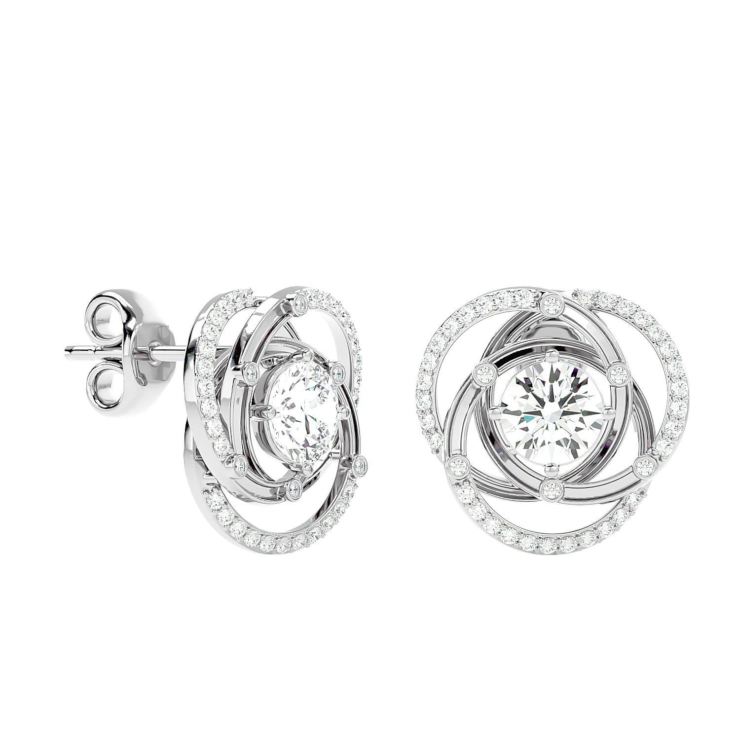 Nebula Diamond Earrings