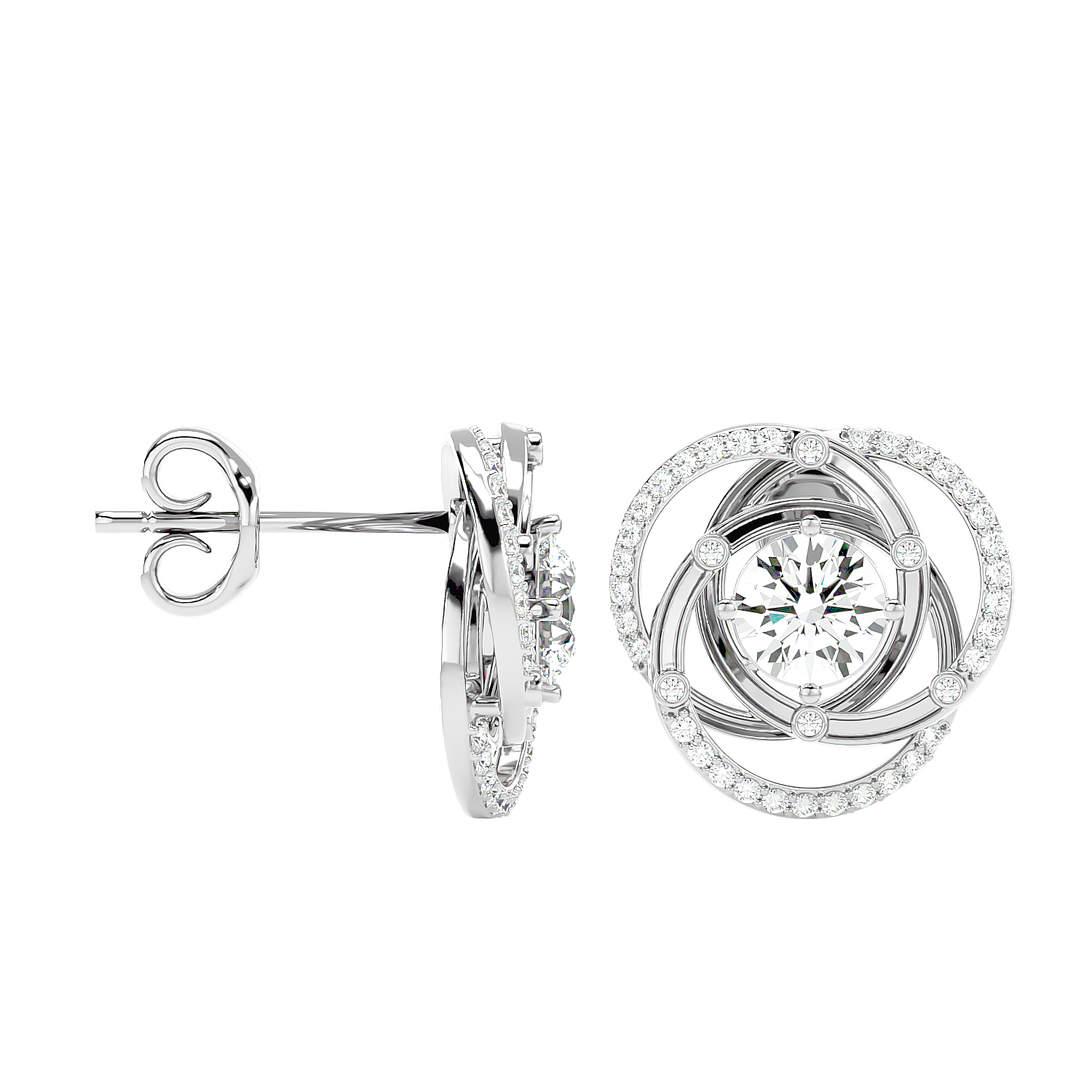 Nebula Diamond Earrings