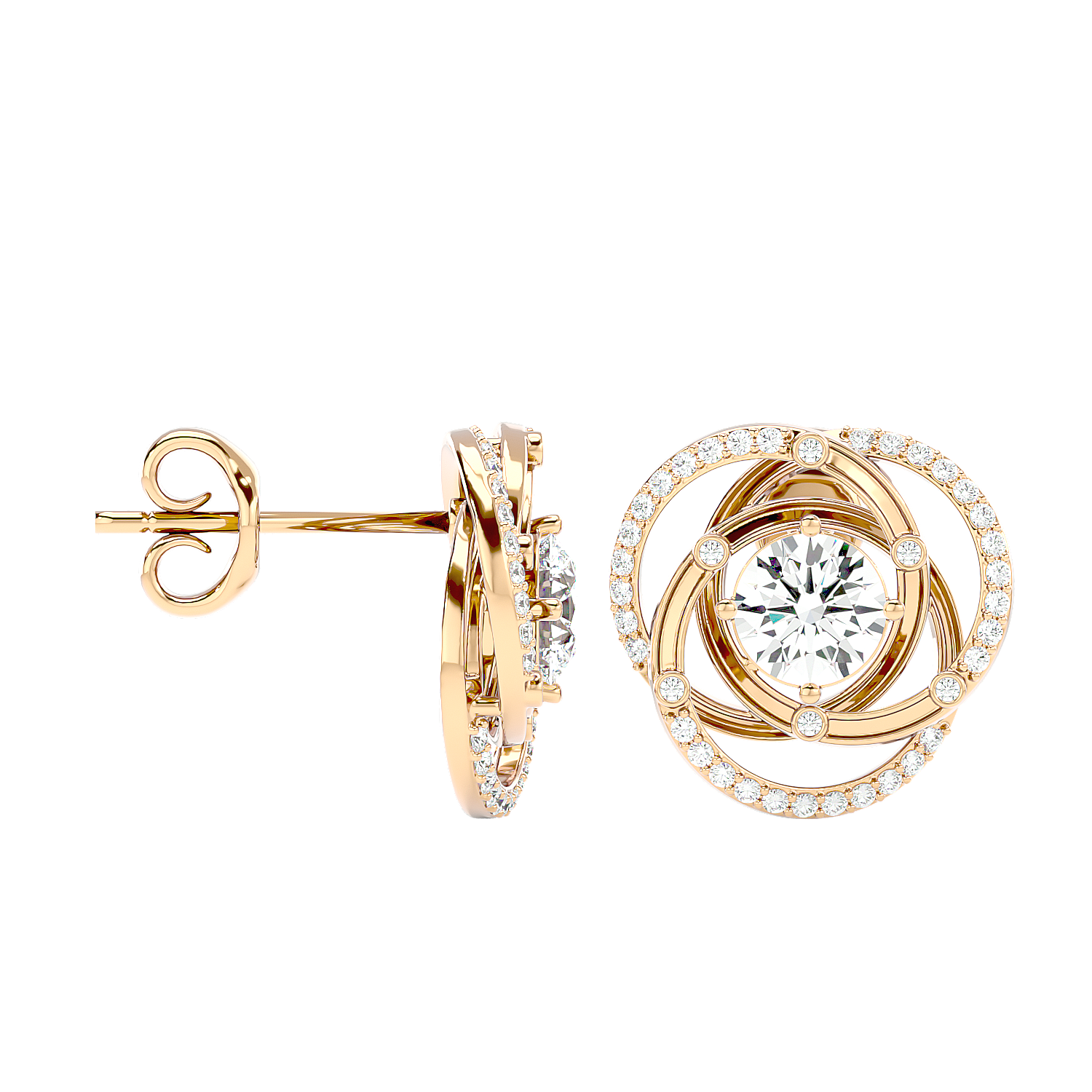 Nebula Diamond Earrings