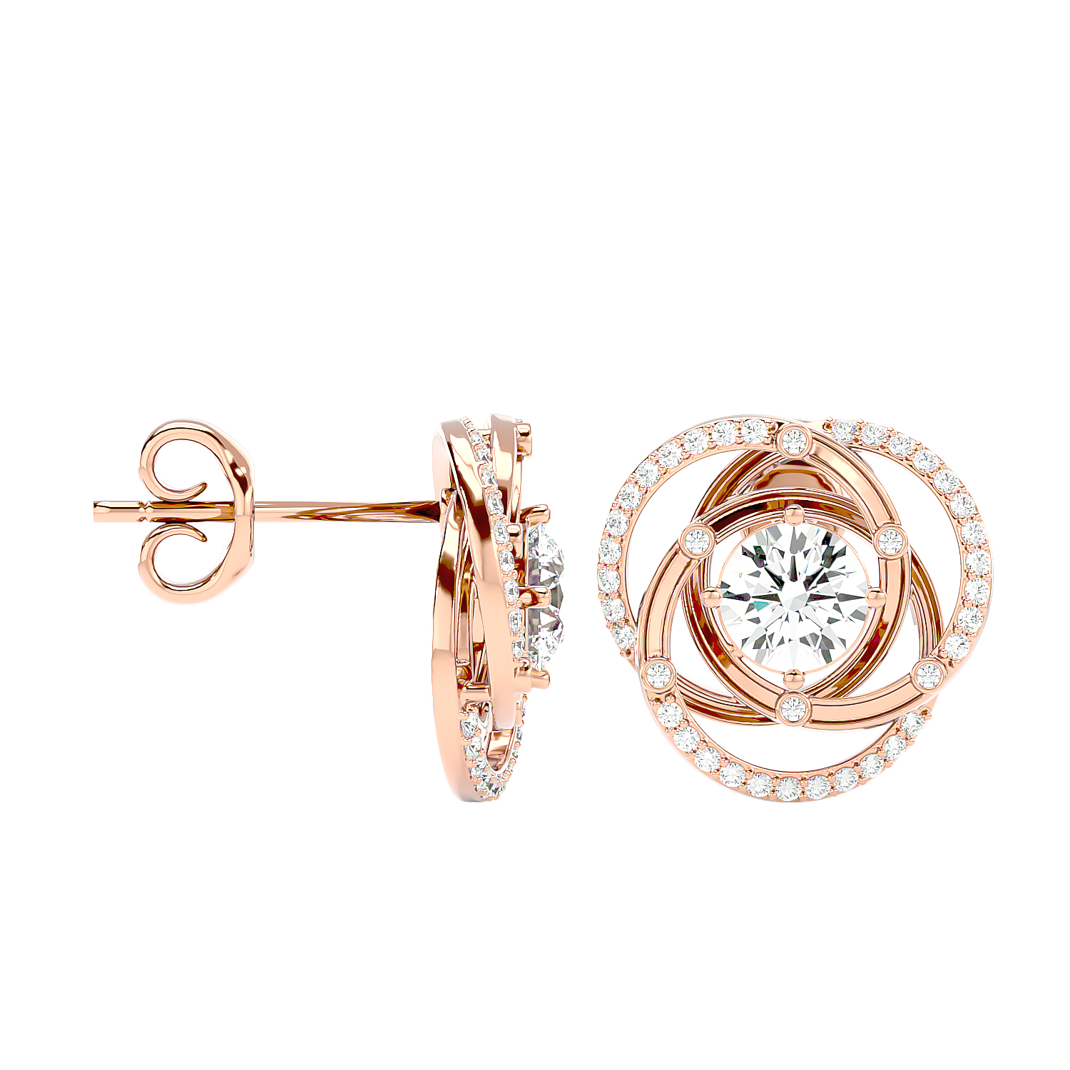 Nebula Diamond Earrings
